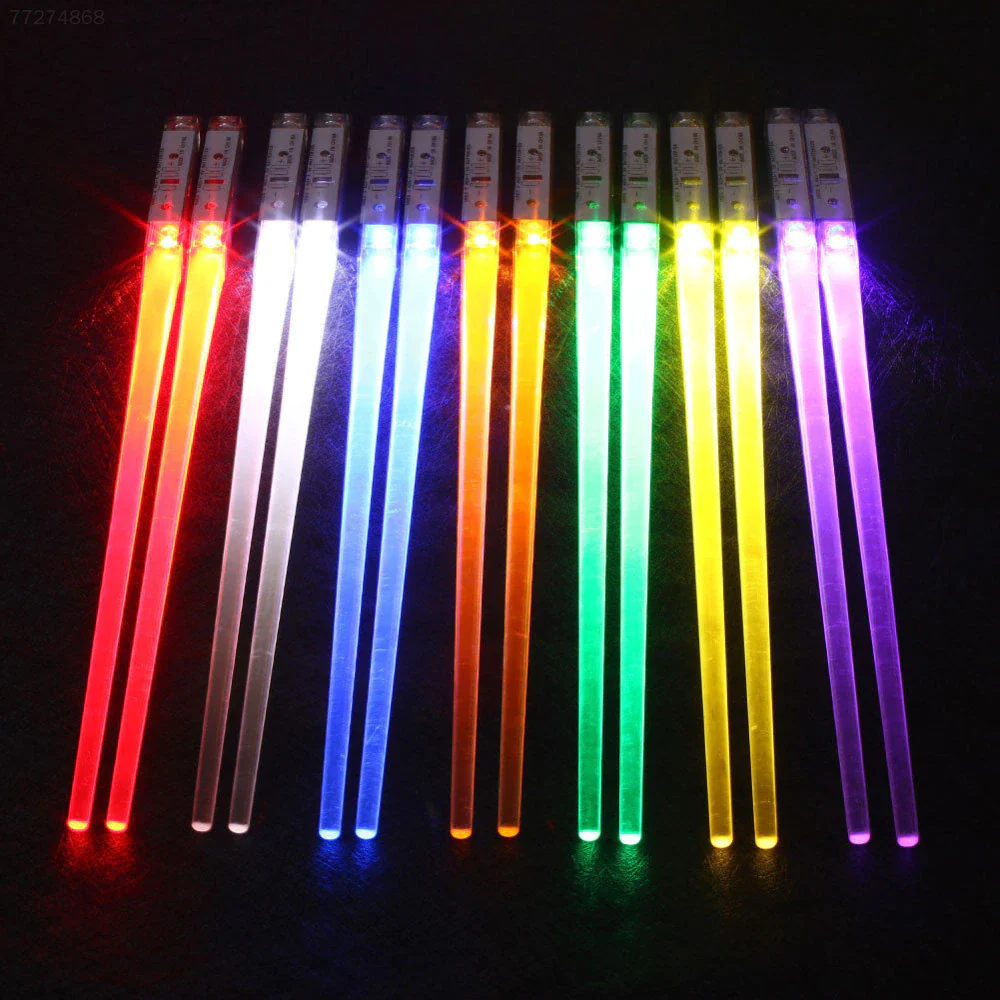 Creative LED Luminous Durable Party Chopsticks - Image 1