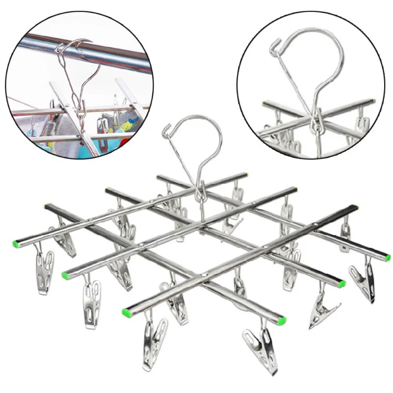 Foldable Laundry Dryer Hanger - Image 2