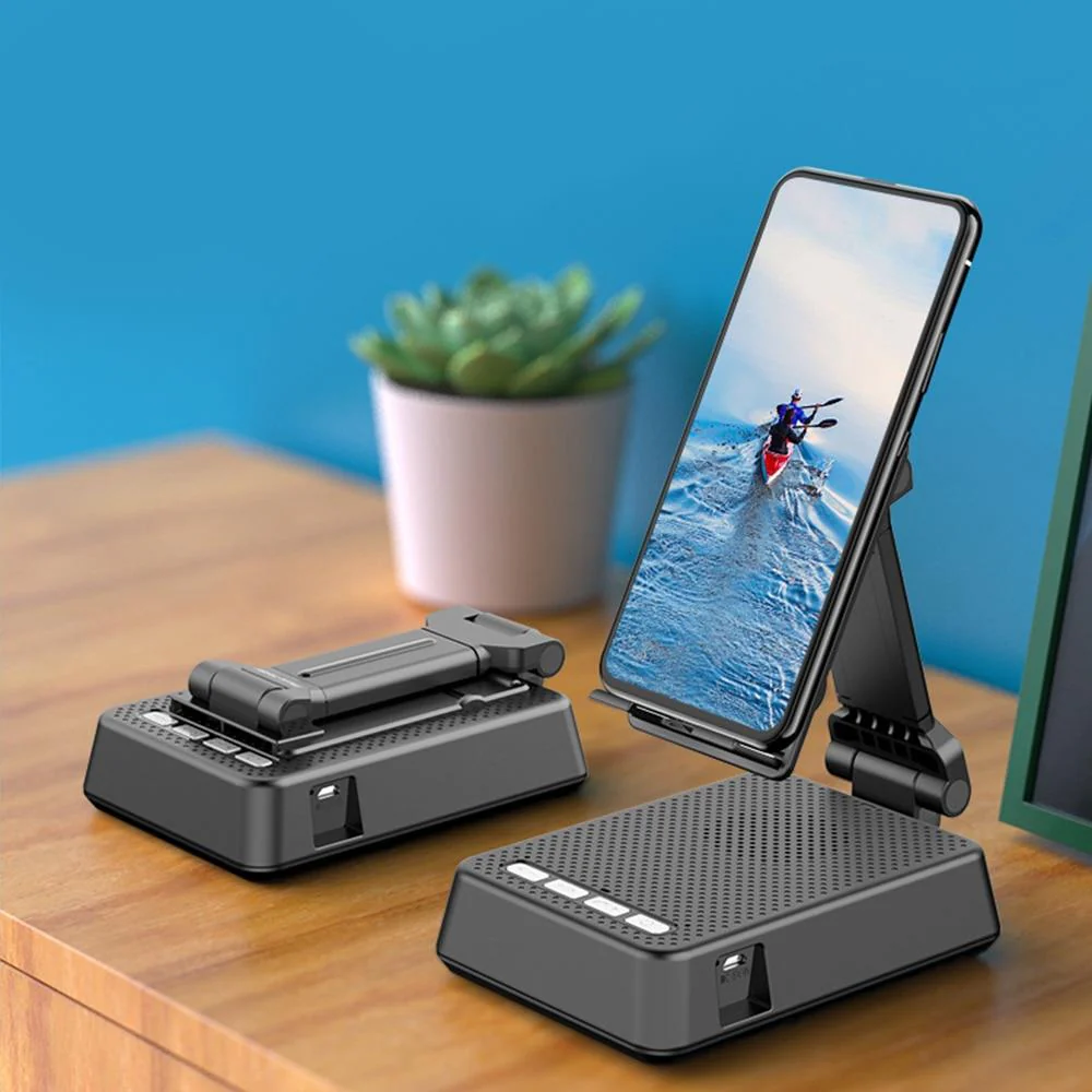 Universal Foldable Bluetooth Speaker Phone Holder - Image 1