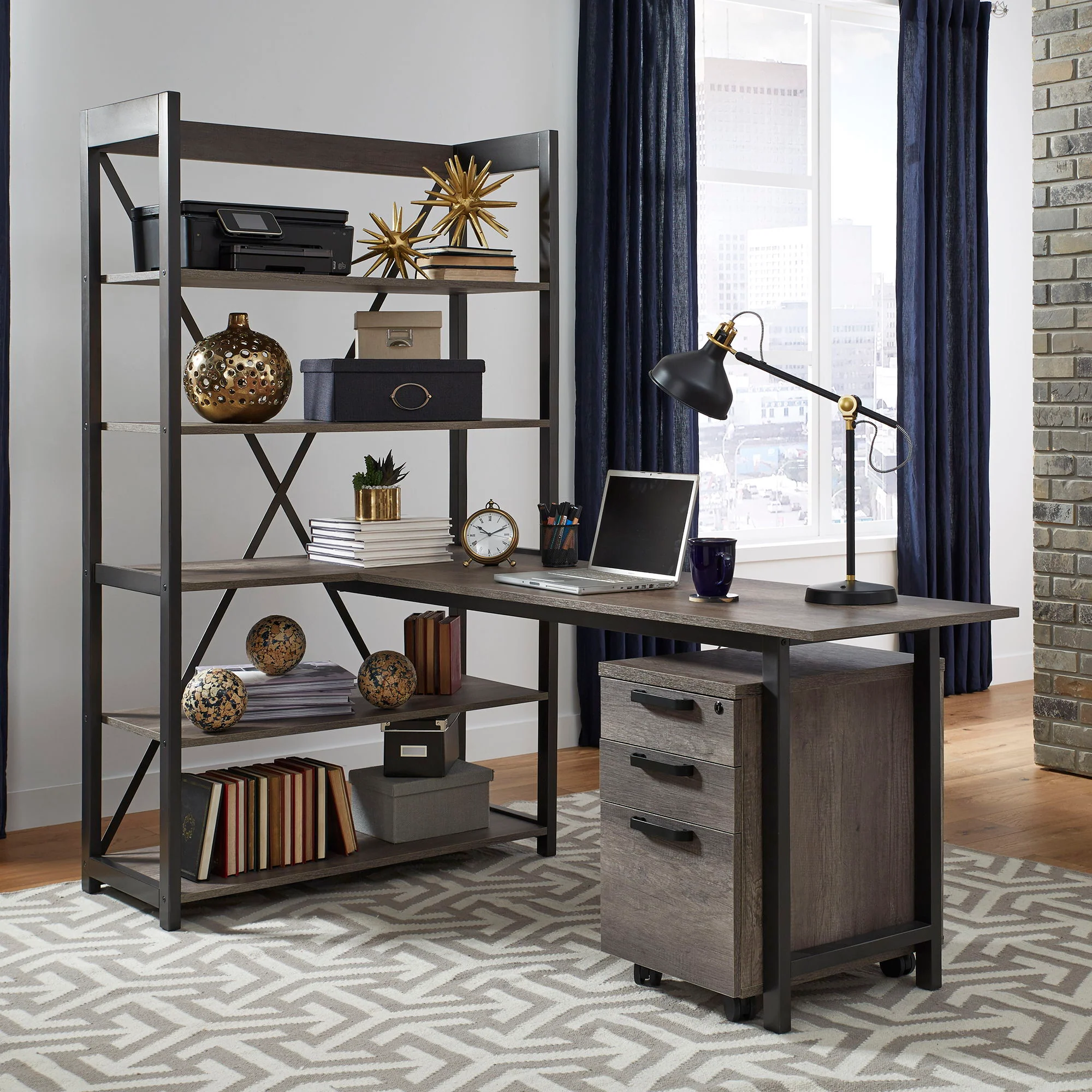 Tanners Creek - File Cabinet - Graystone - Image 2