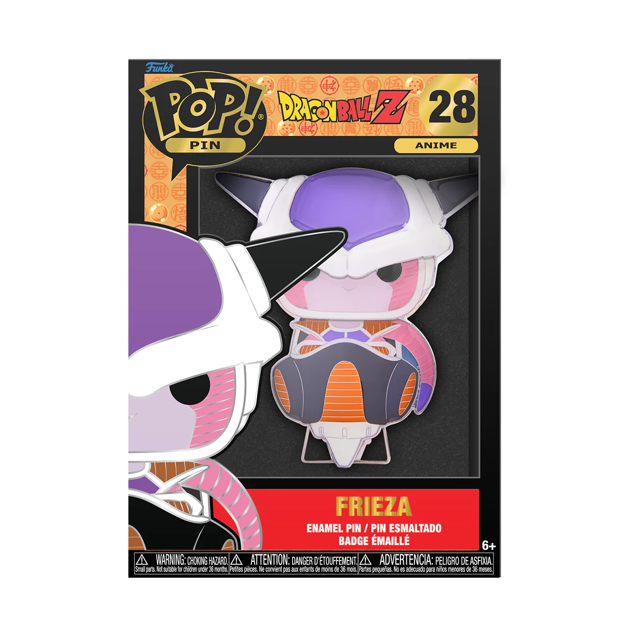 Funko Pop! Pin: Dragon Ball Z - Frieza on Hover Pod Glow-in-the-Dark #28 - Image 2