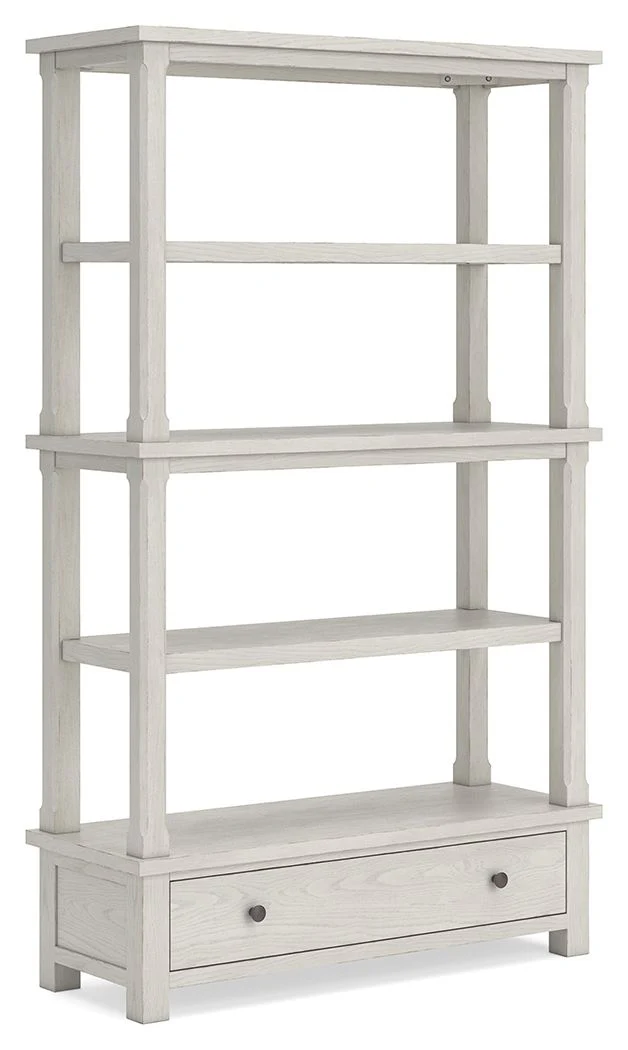 Robbinsdale - Bookcase - Antique White - Image 1