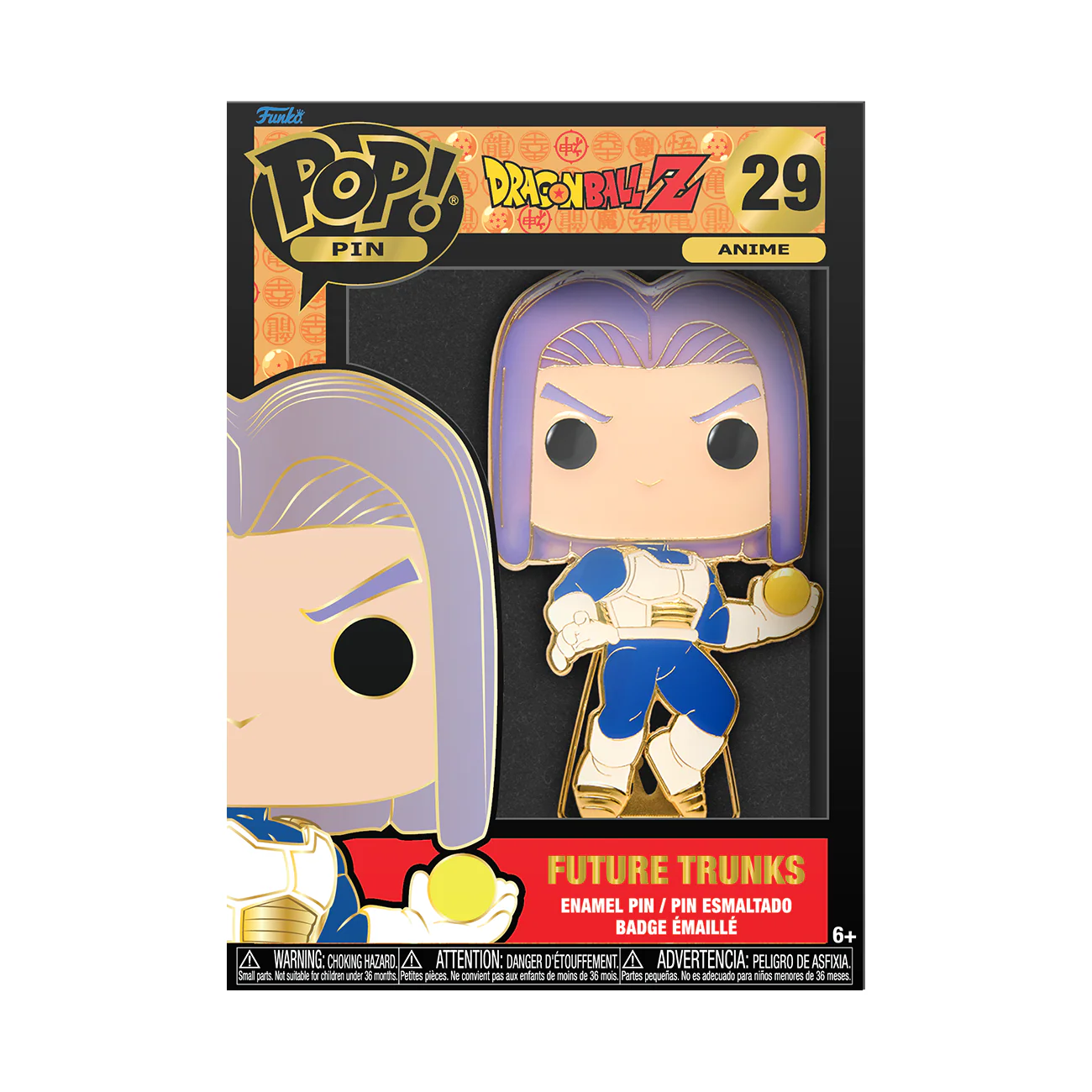 Funko Pop! Pin: Dragon Ball Z - Future Trunks #29 - Image 2