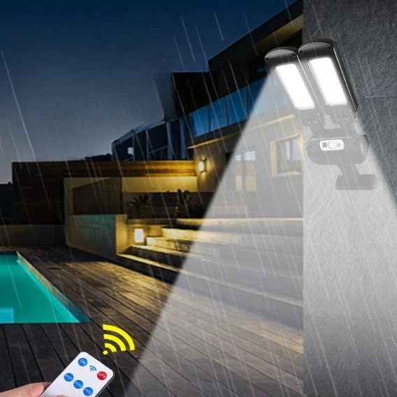 Solar-Powered Smart Waterproof Motion Sensor Lamp - Image 1