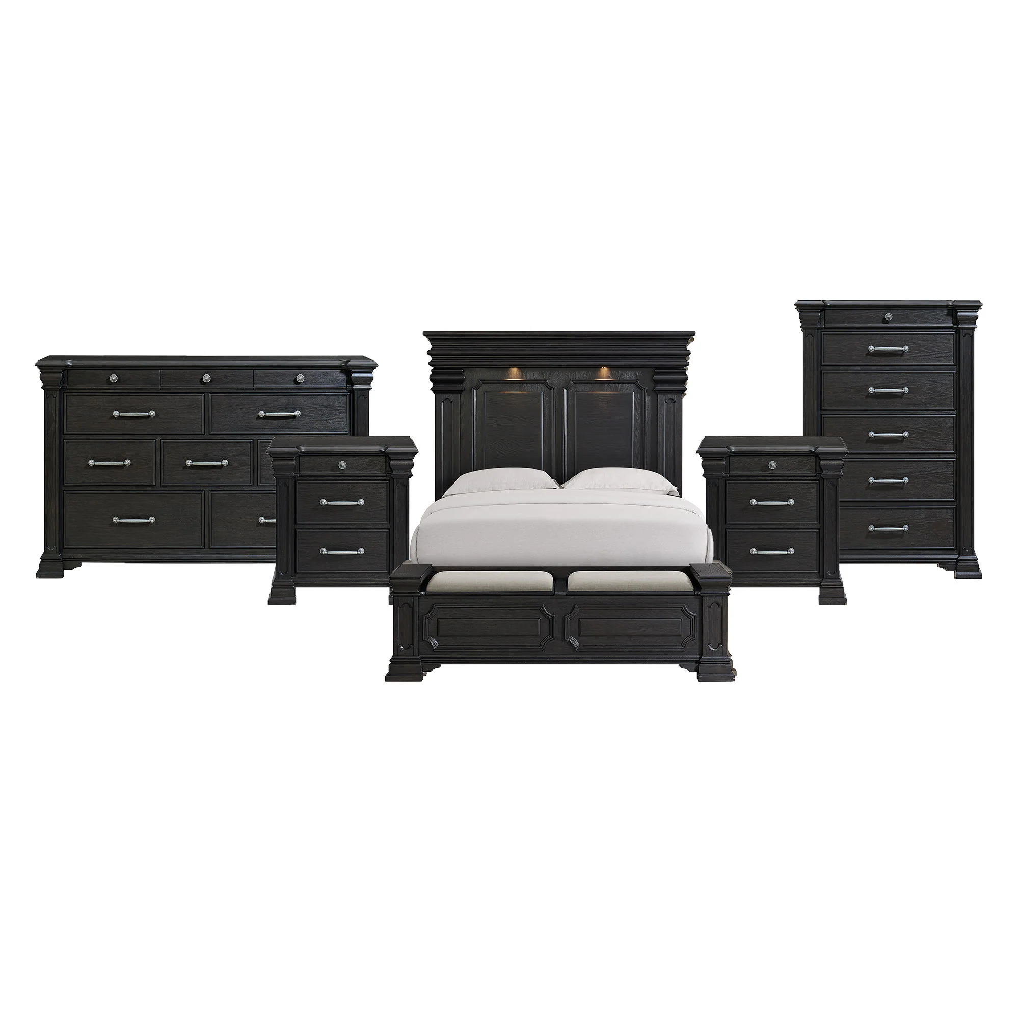 Kings Court - Storage Bedroom Set - Image 3