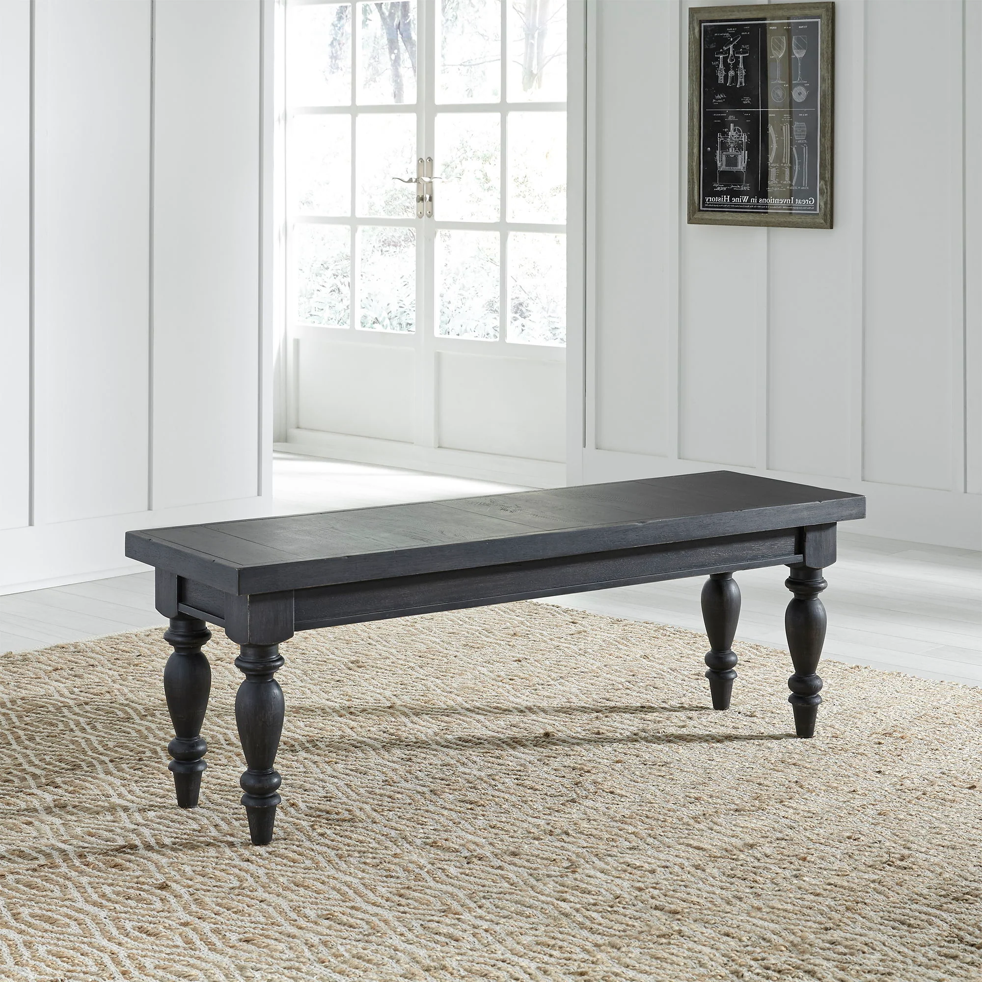 Harvest Home - Backless Bench - Chalkboard - Image 2