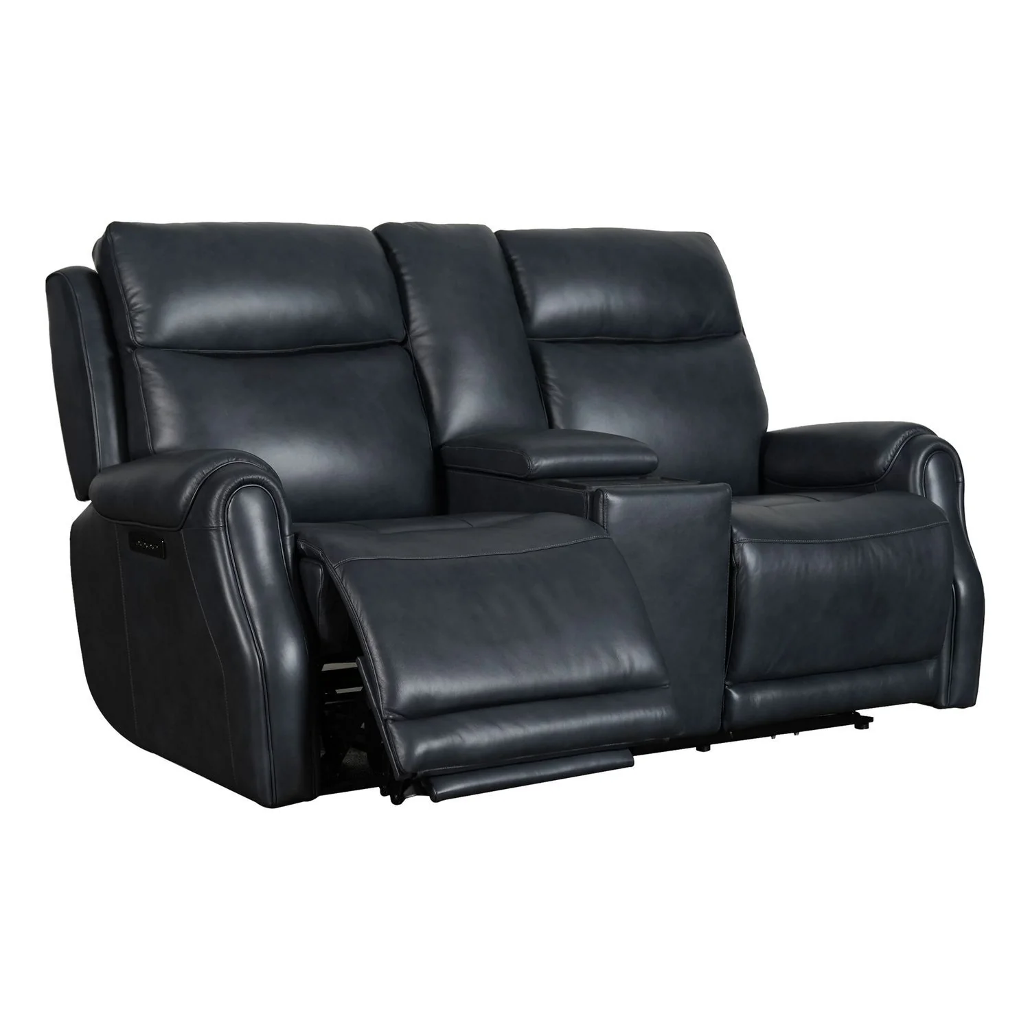 Clinton - Loveseat With Console P3 & ZG - Carmel Slate - Image 2
