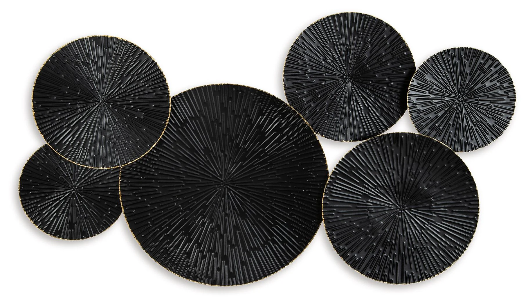 Rhetlen – Wall Decor – Black / Gold Finish