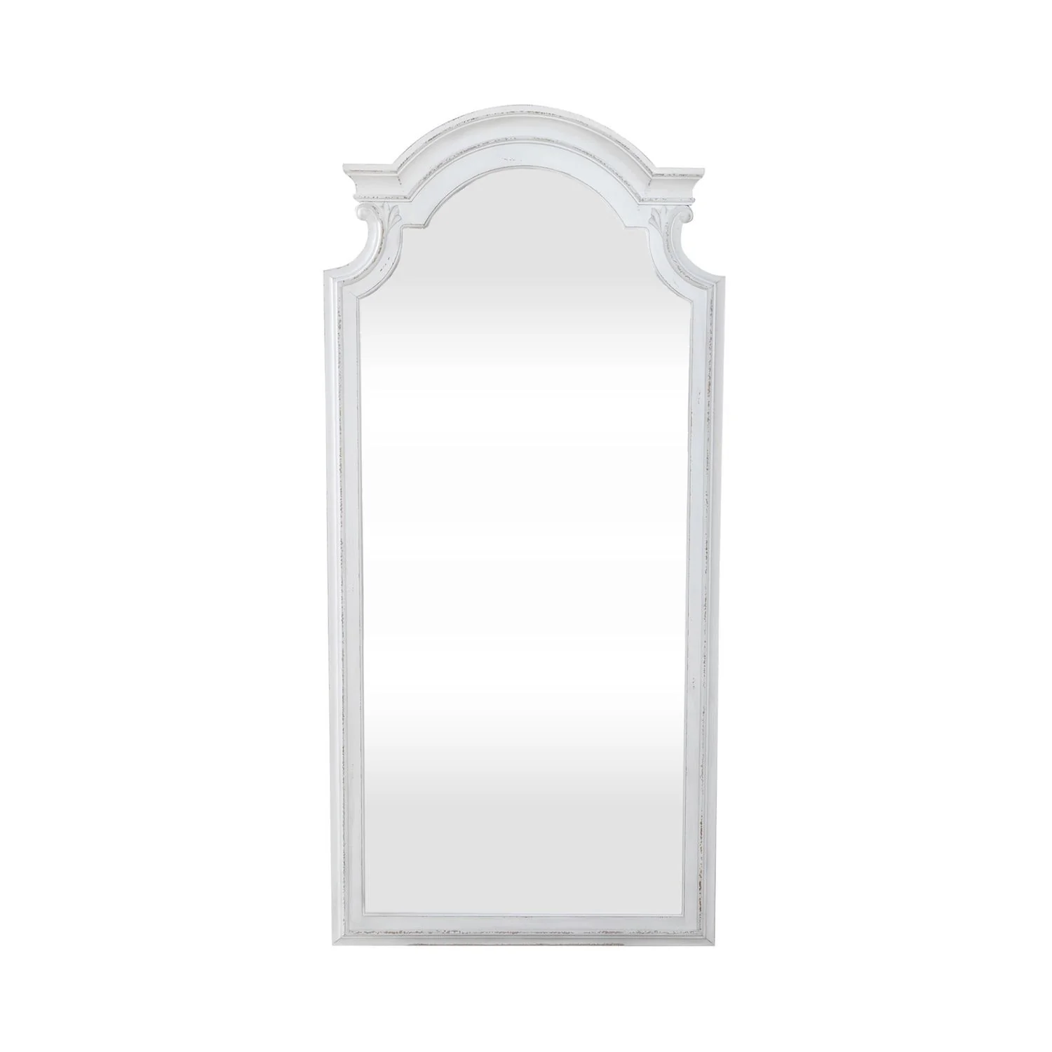 Magnolia Manor - Floor Mirror - Antique White - Image 2
