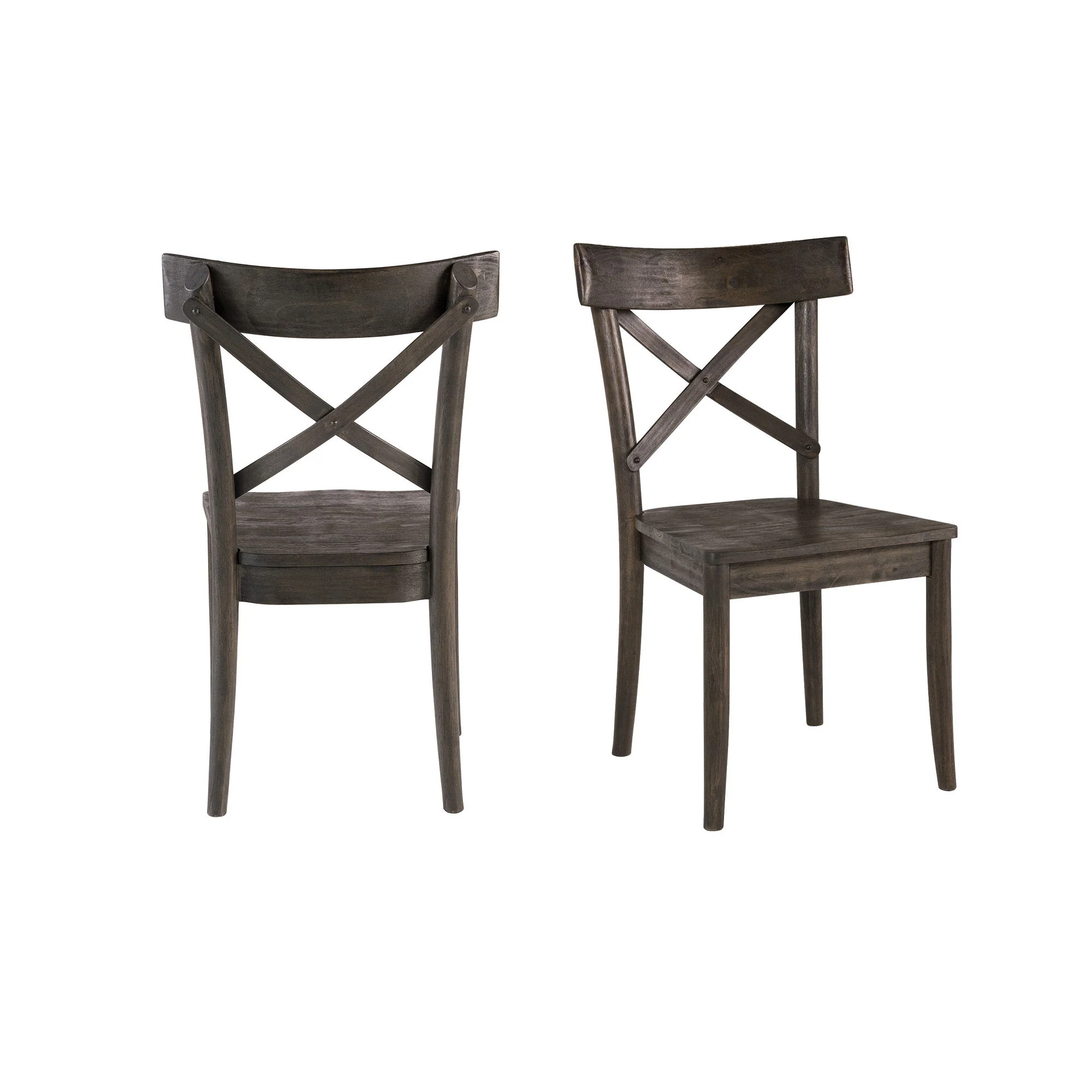 Coronado - Wooden Side Chair (Set of 2) - Dark Brown - Image 1