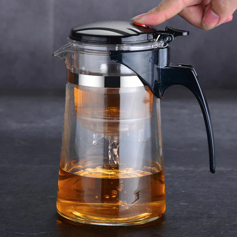 TeaTime Heat Resistant Glass Teapot - Image 2