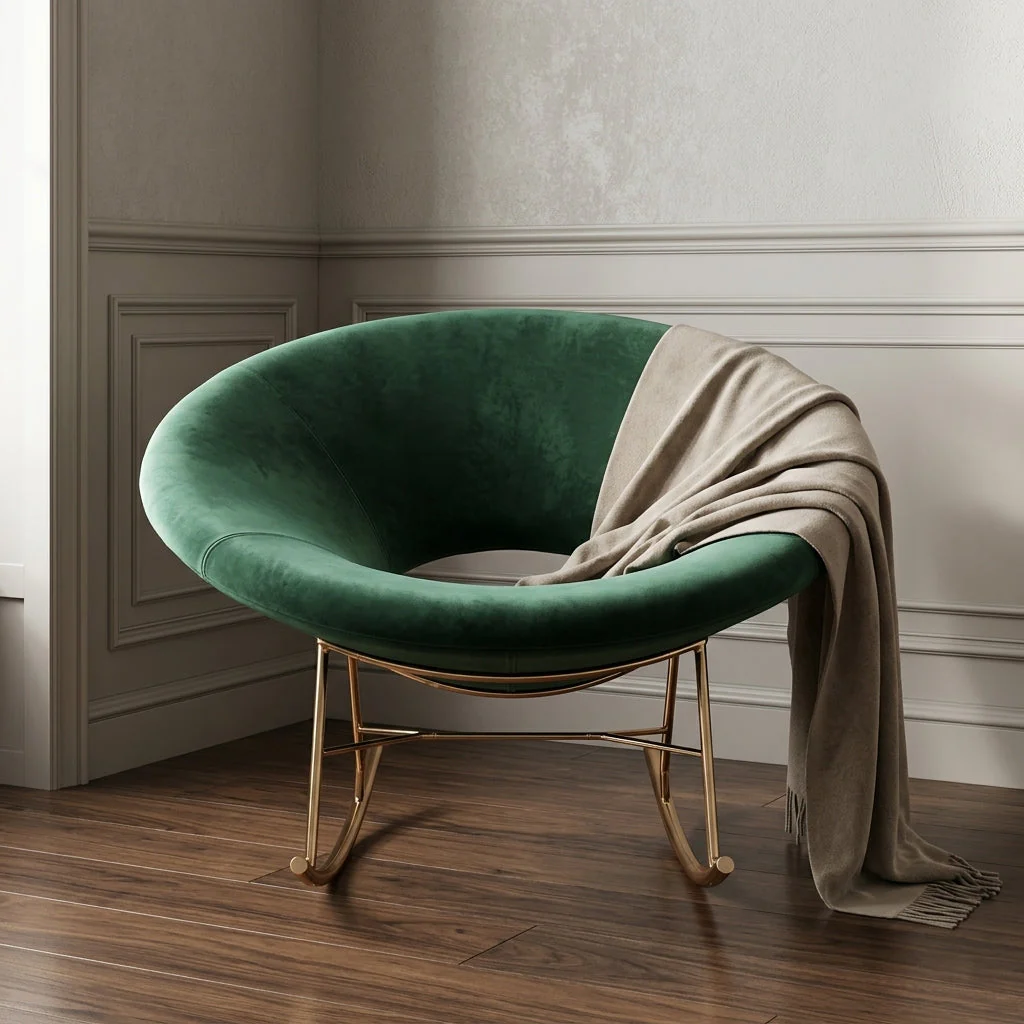 Luxury Modern Nordic Style Living Room Chair - Image 2