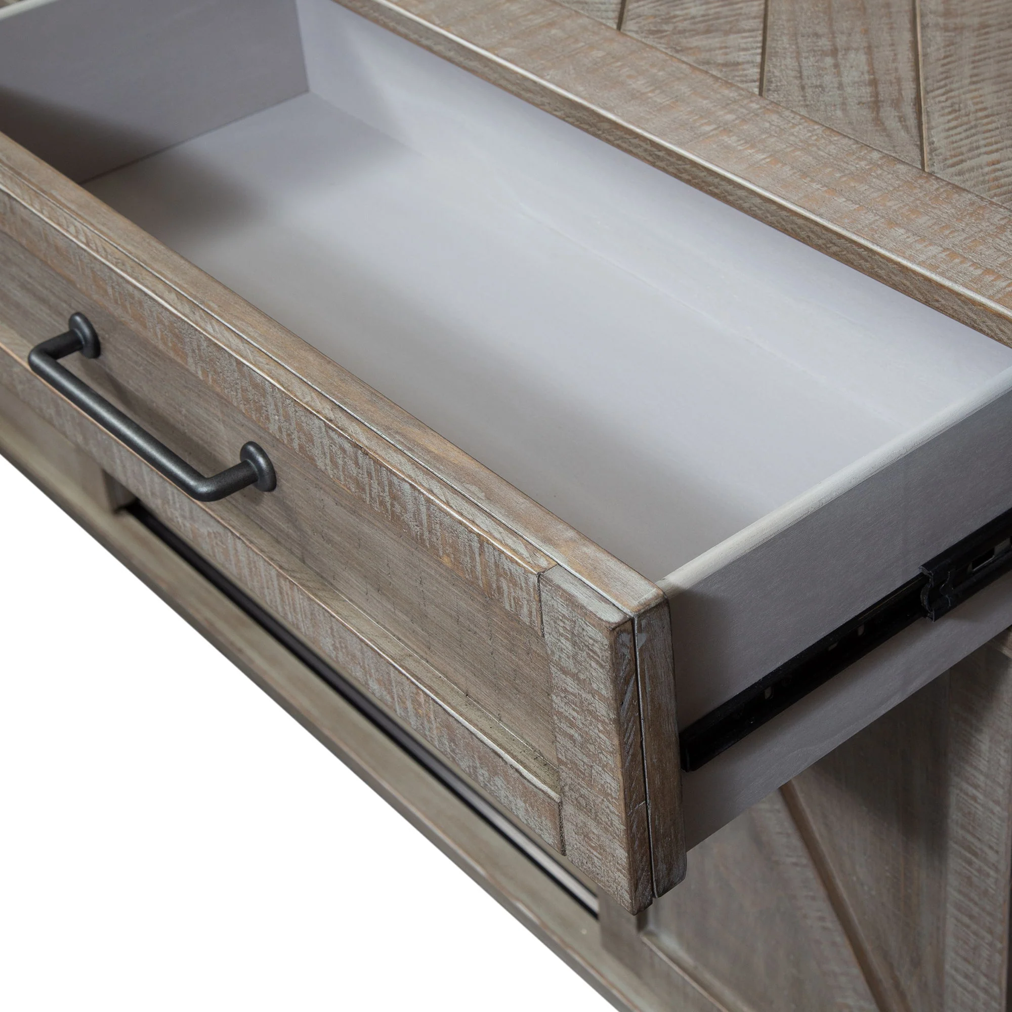 Parkland Falls - Sofa Table - Weathered Taupe - Image 2