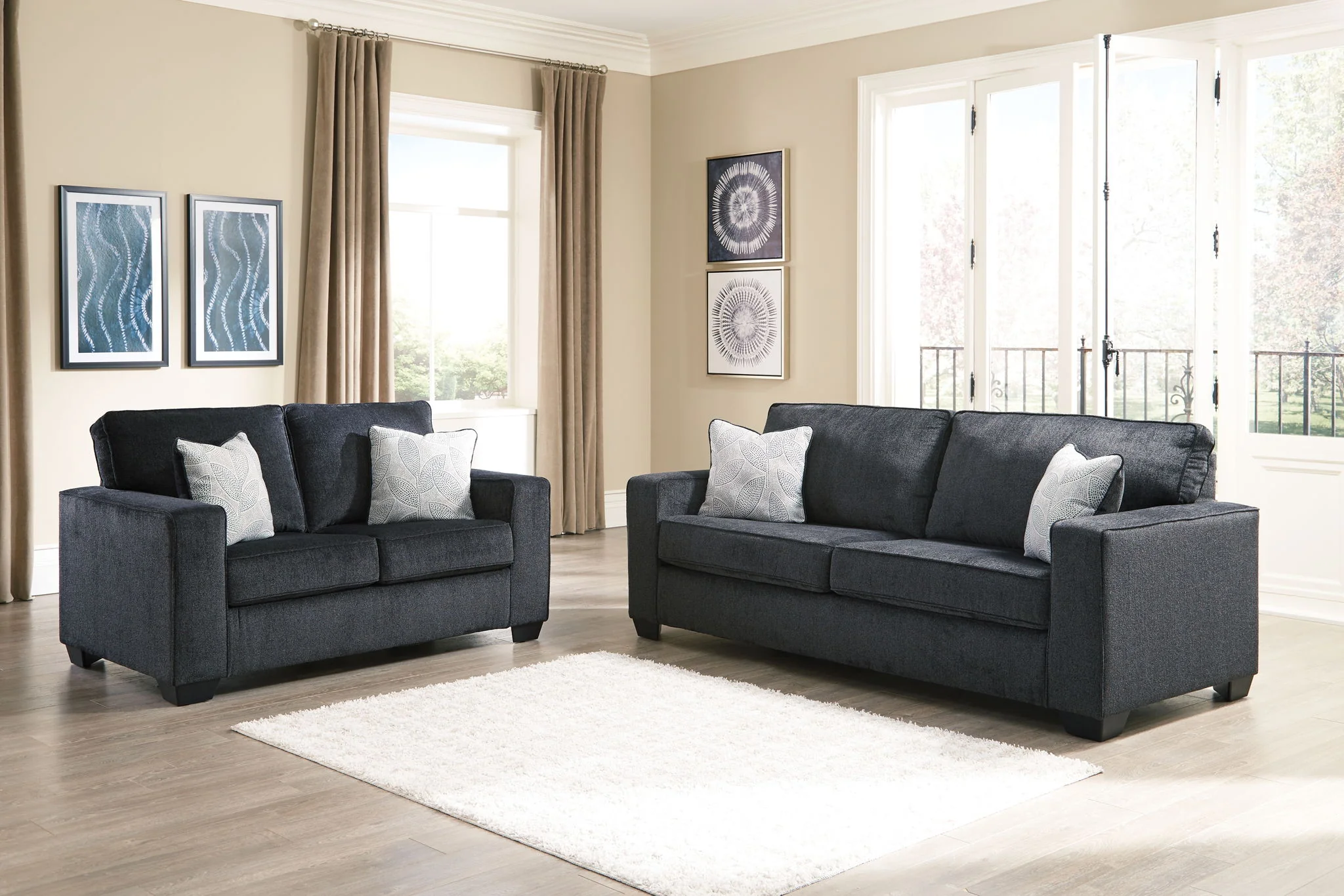 Altari - Stationary Loveseat - Image 3