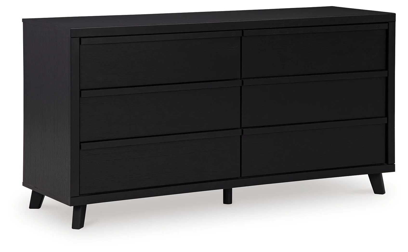 Danziar - Six Drawer Dresser - Black - Image 1
