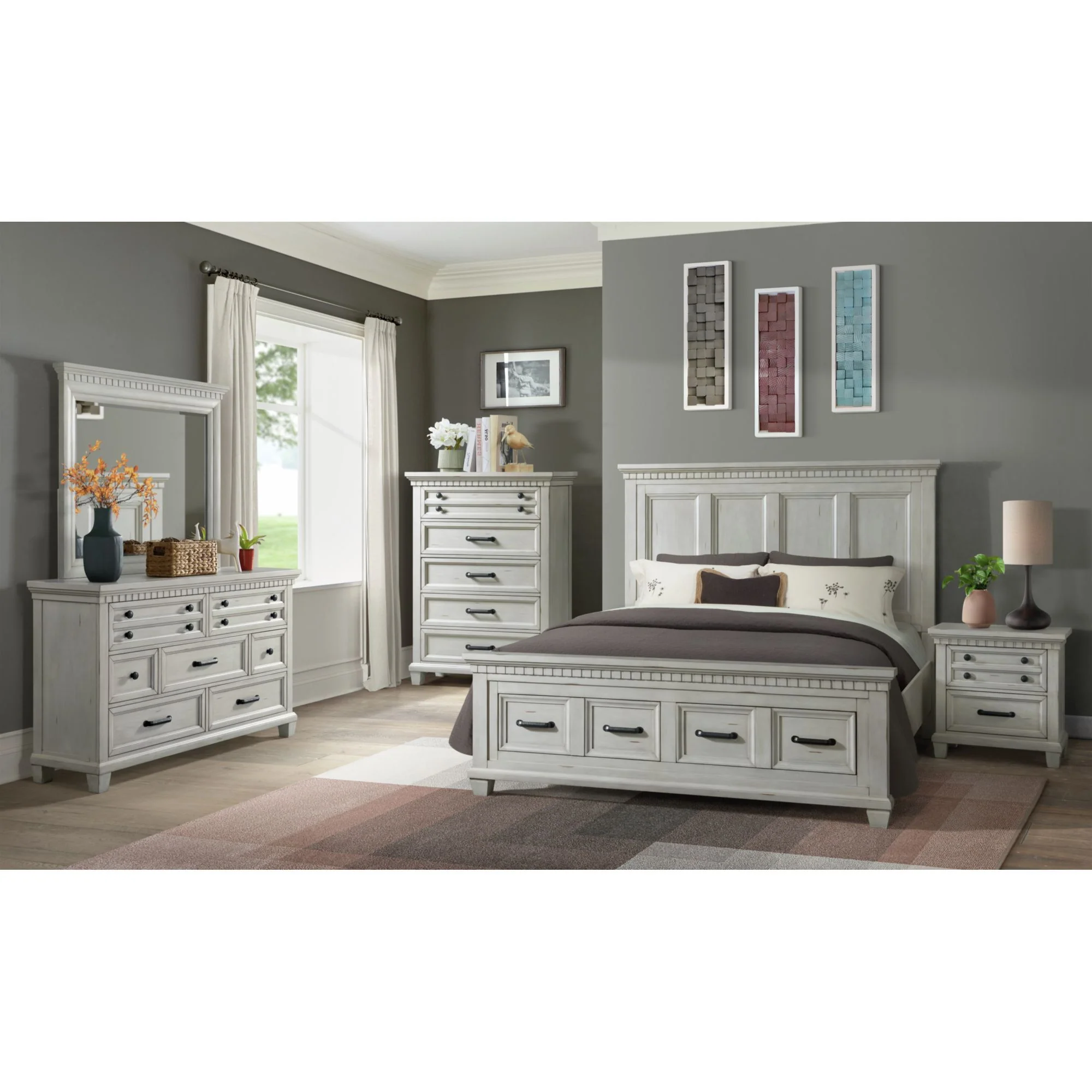 Mccoy - Dresser & Mirror Set - Image 3