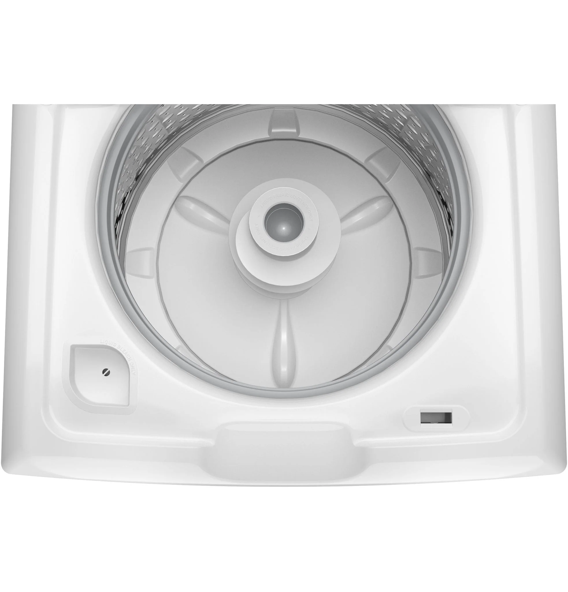 GE 4.5 Cubic Foot Top Load Washer With Wash Boost - White - Image 2
