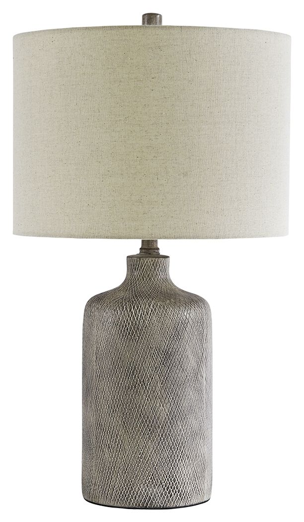 Linus - Ceramic Table Lamp  - Antique Black - Image 1