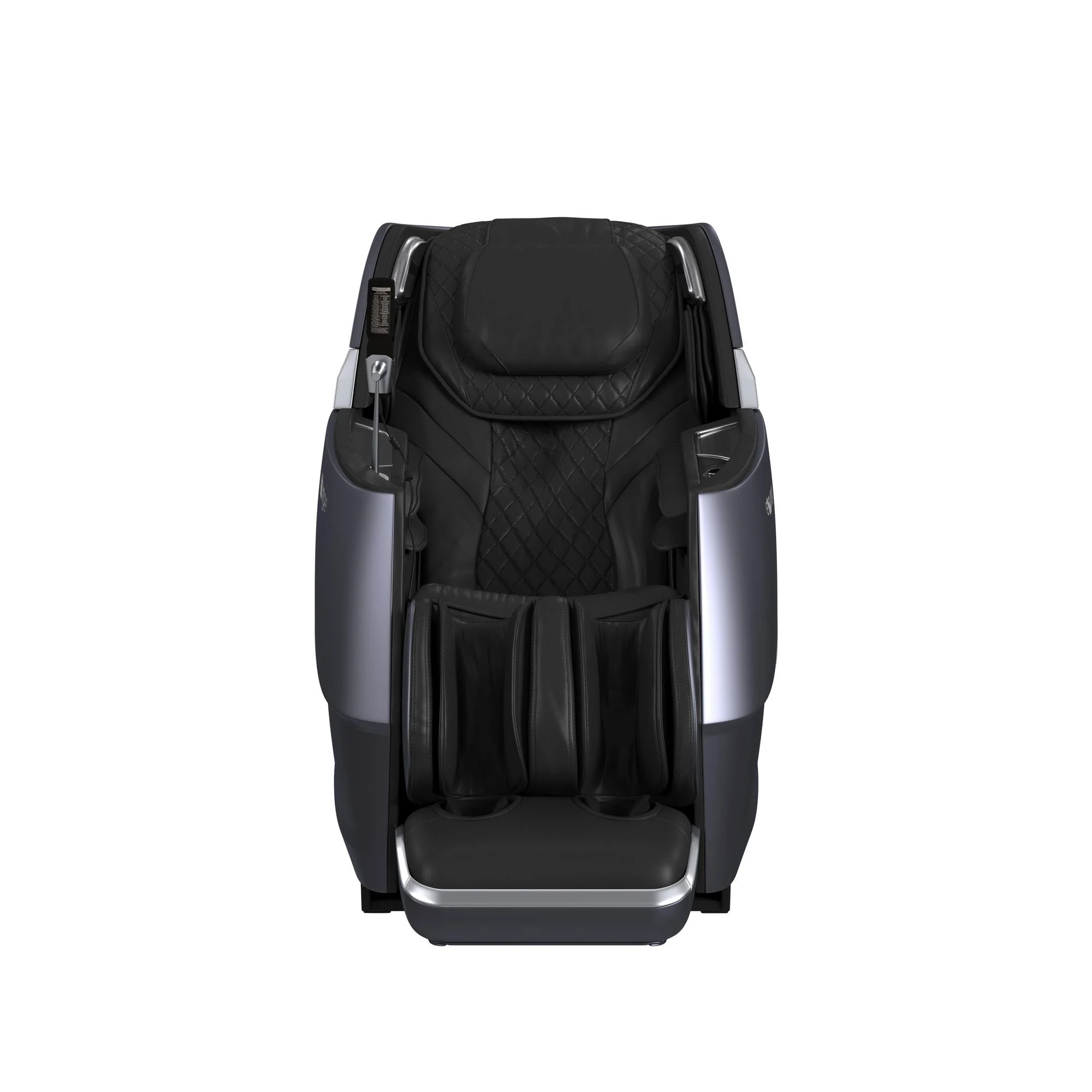 Ease - PU Massage Chair - Black - Image 2
