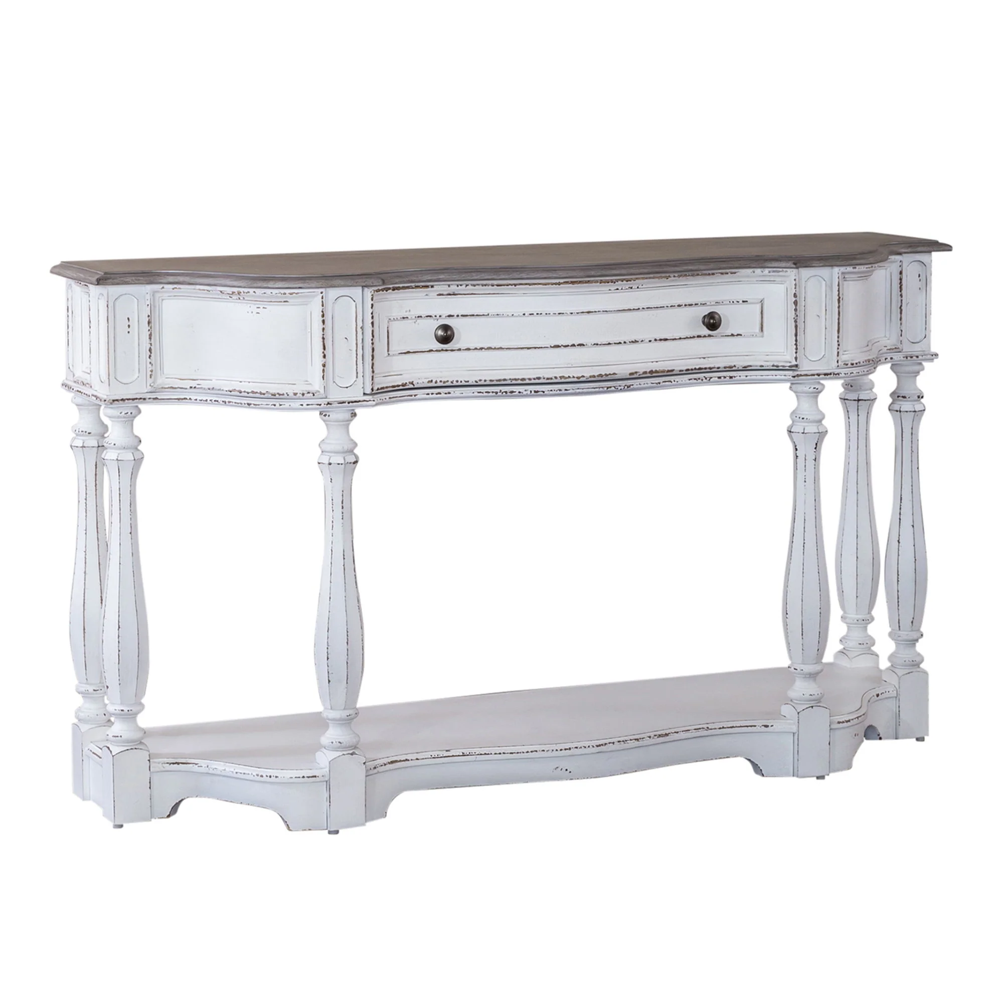 Magnolia Manor - Hall Console Table - Antique White - Image 2