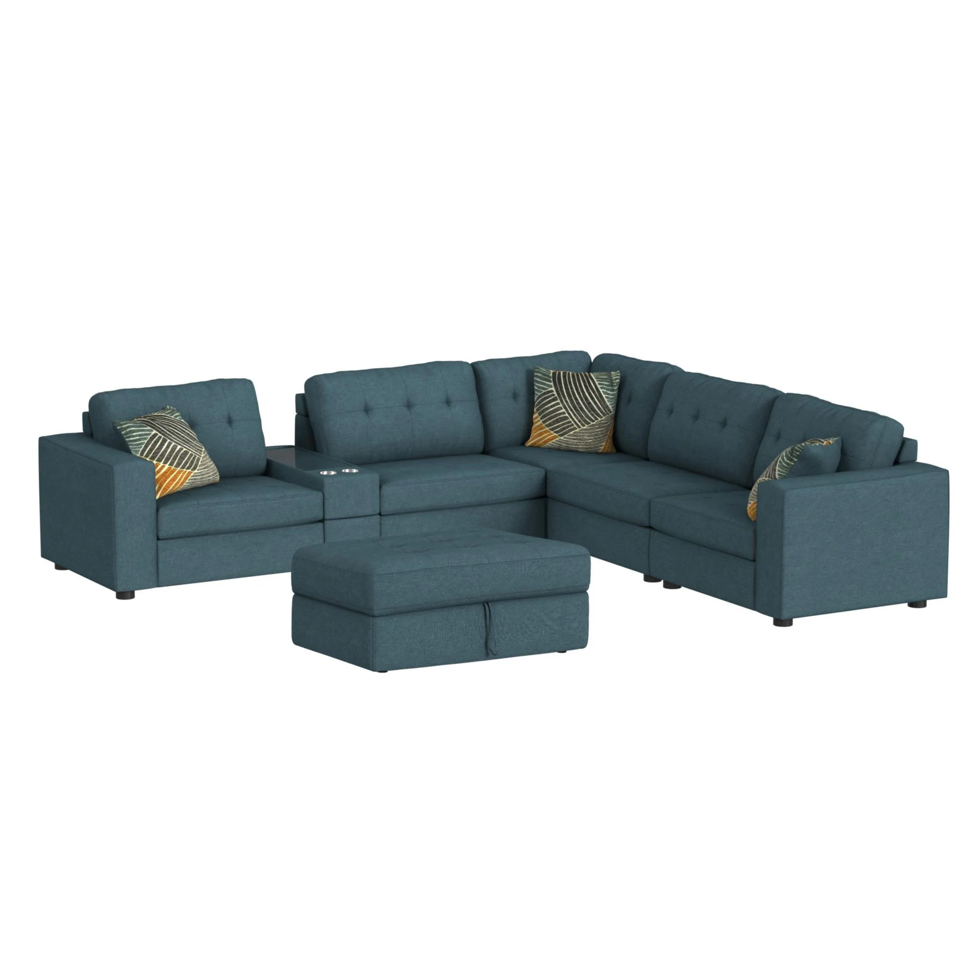 Options One - Living Room Set Sectional - Image 2