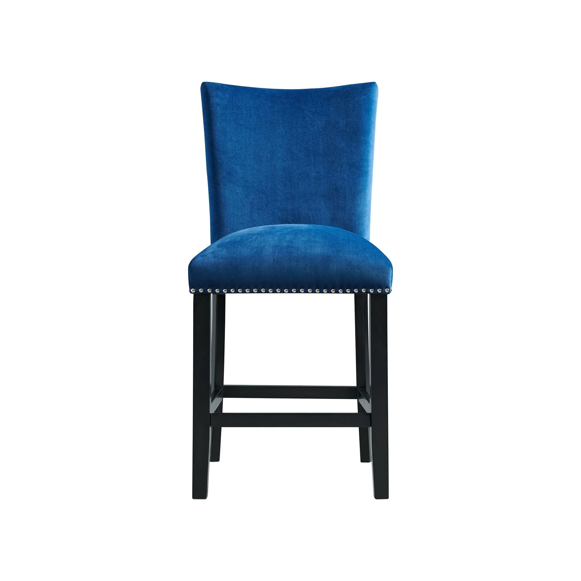 Francesca - Velvet Counter Height Chair (Set of 2) - Image 3