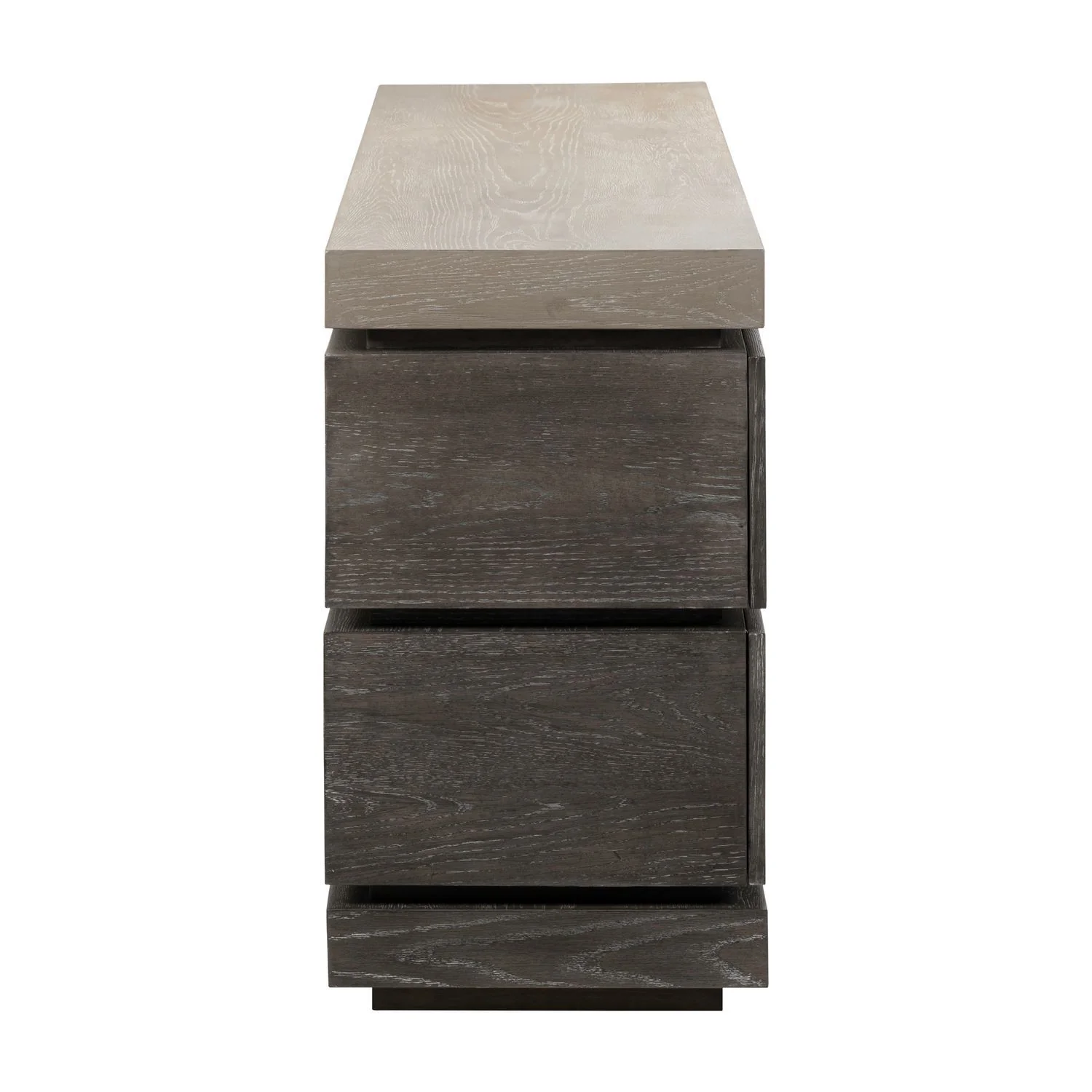 Piedmont - 84'' TV Console - Charcoal / Ash - Image 2