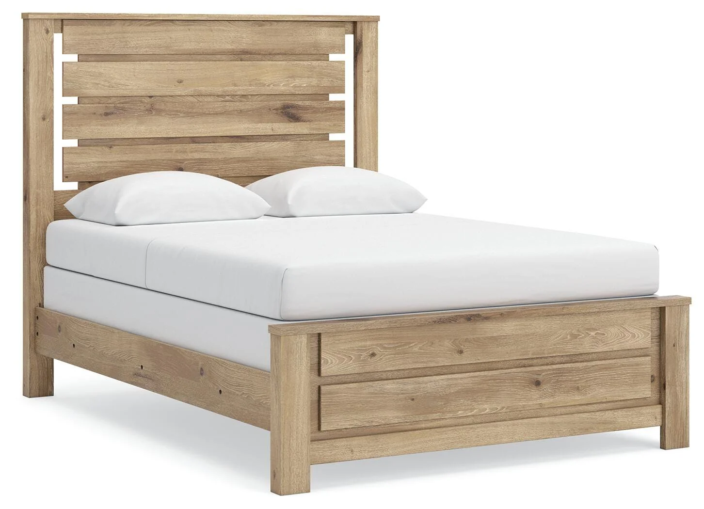 Brozmont – Queen Panel Bed – Tan