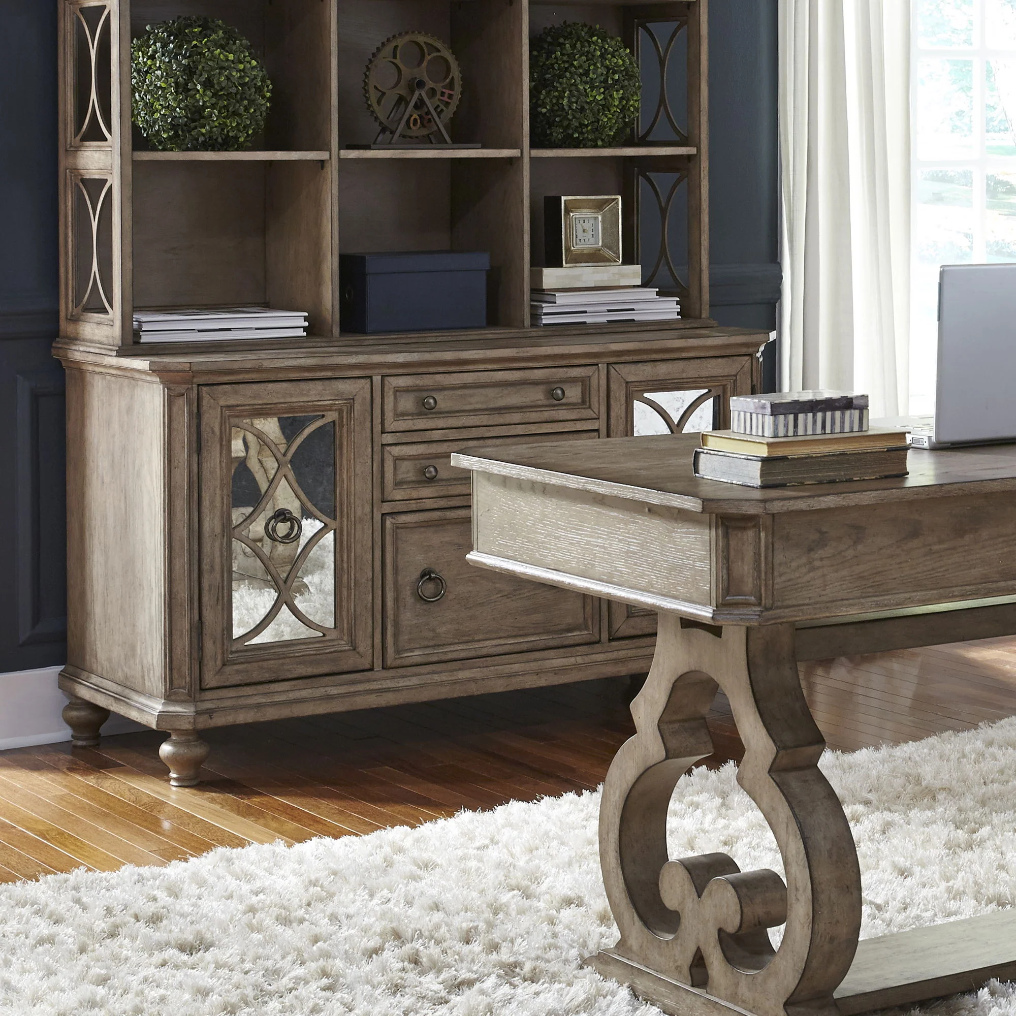 Simply Elegant - Credenza - Heathered Taupe - Image 2