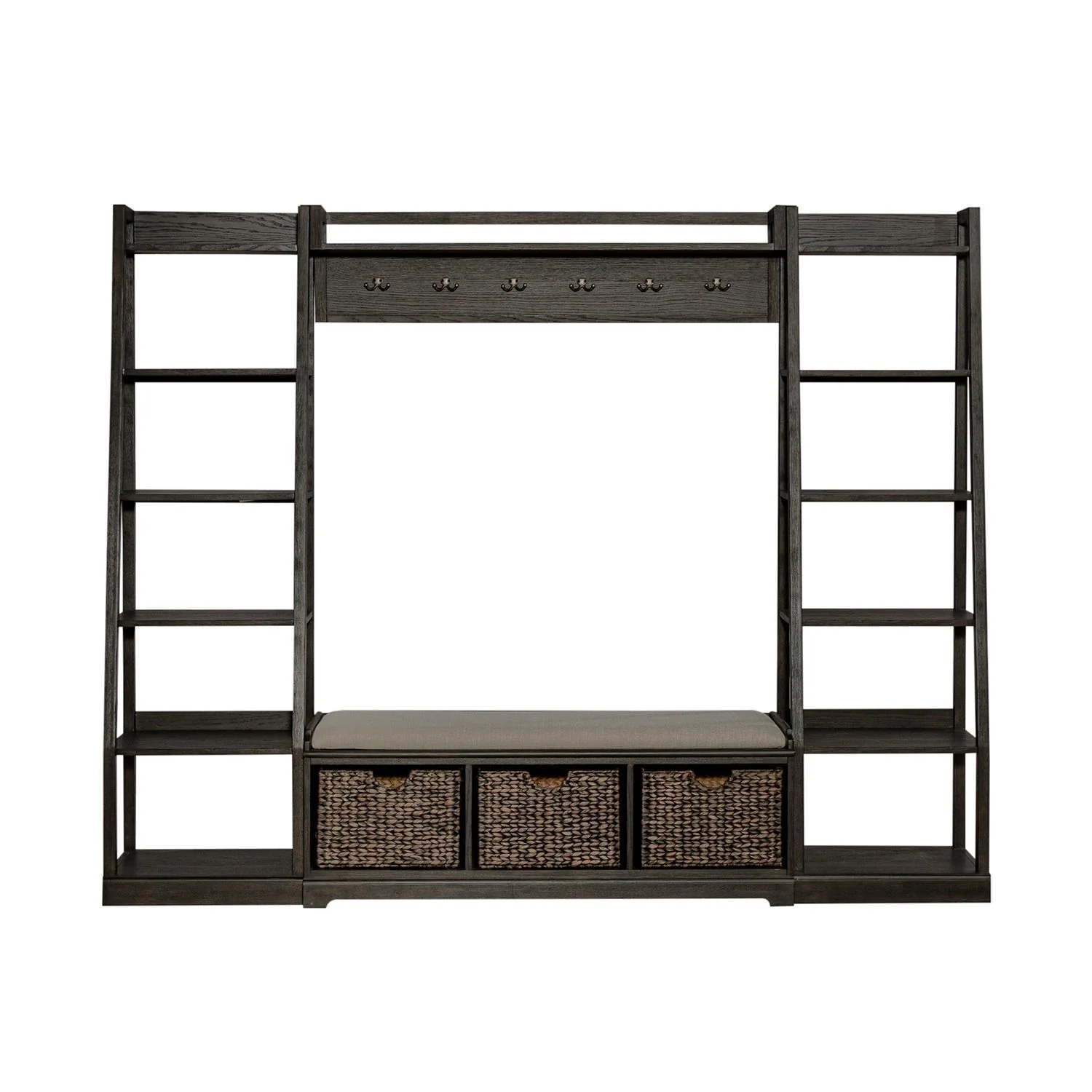 Mill Creek - 3 Piece Wall Unit Set - Peppercorn - Image 2