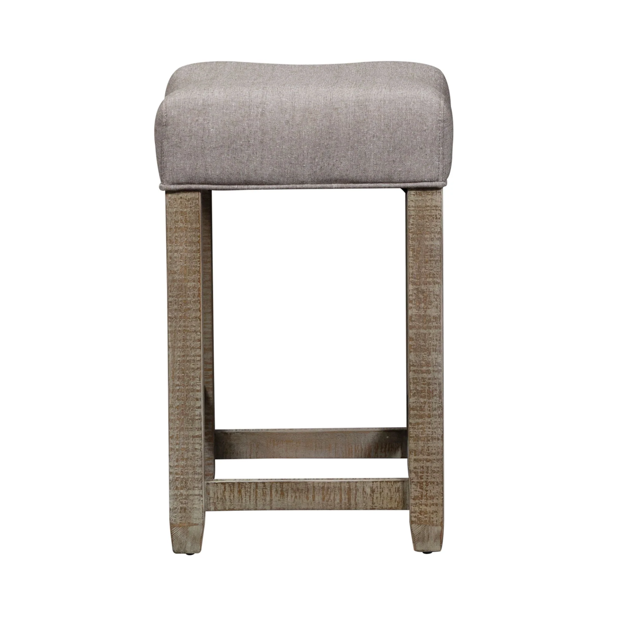 Parkland Falls - Upholstered Console Stool - Weathered Taupe - Image 2