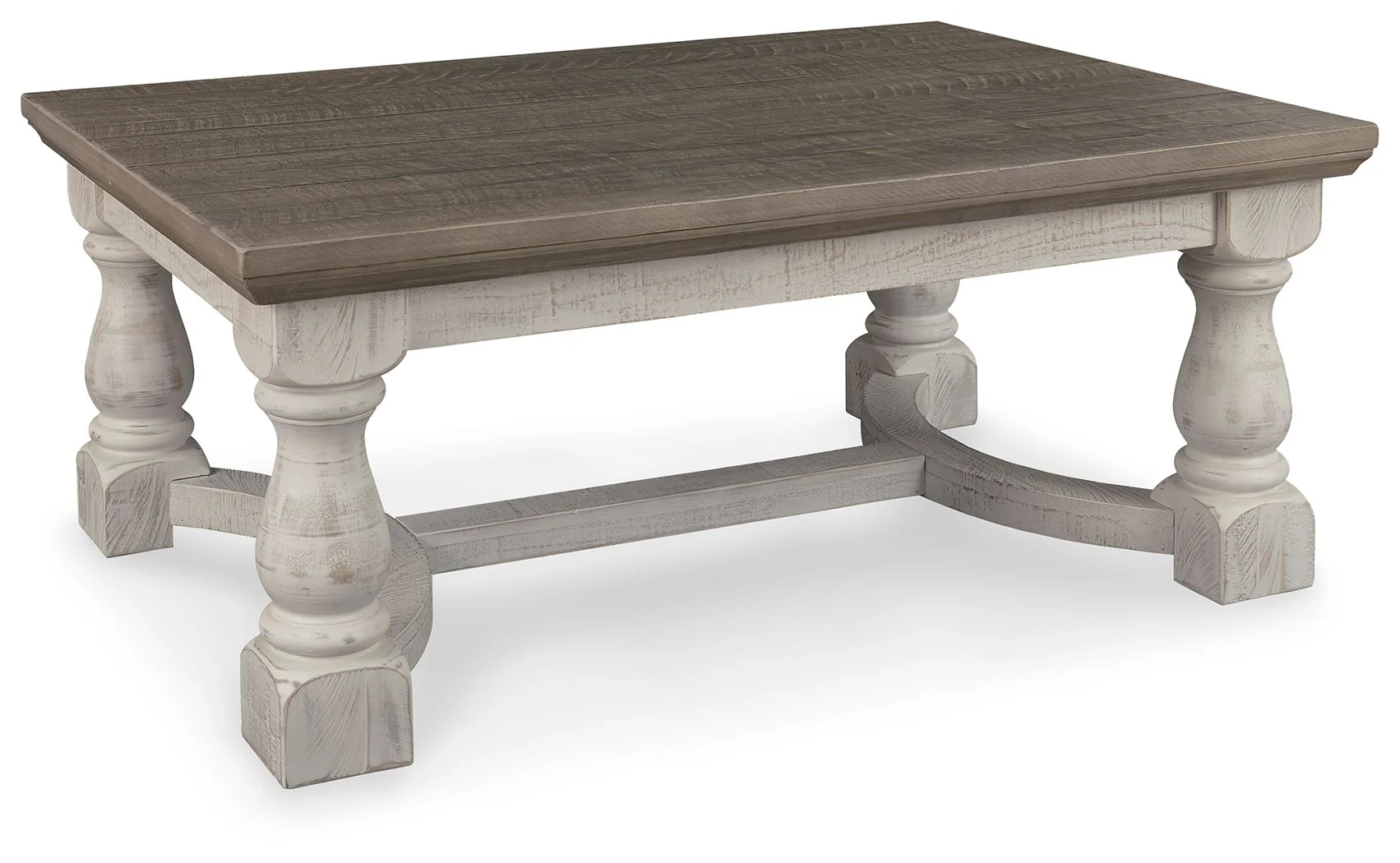 Havalance – Rectangular Cocktail Table – Gray / White