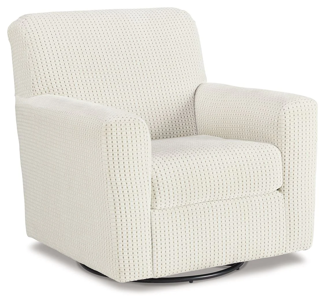 Herstow - Swivel Glider Accent Chair - Image 1
