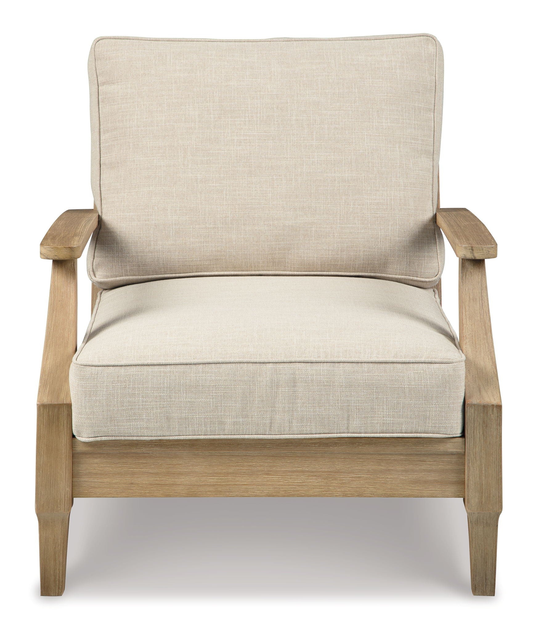 Clare View - Lounge Chair w/Cushion  - Beige - Image 2
