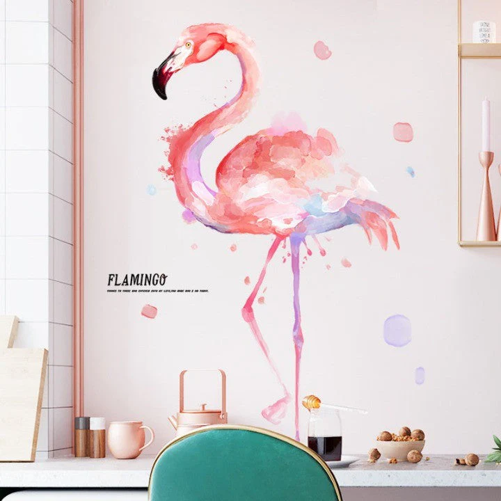 Flamingo Wall Stickers for Kids Room Home - Image 3