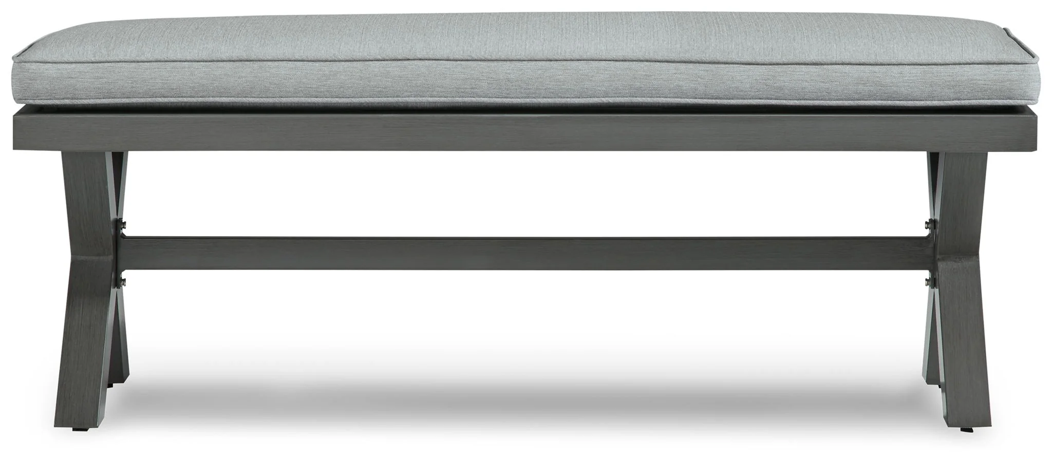 Elite Park - Bench With Cushion - Gray - Image 2