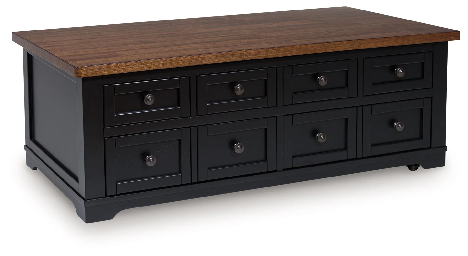 Wildenauer – Lift Top Cocktail Table – Brown / Black