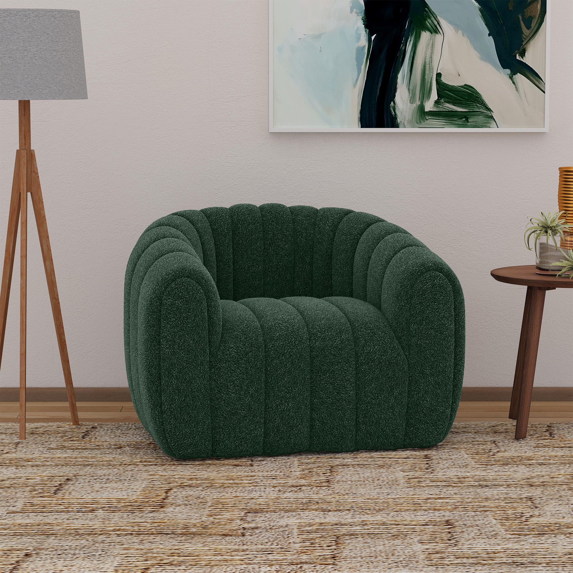 Flamingo - Swivel Chair - Green - Image 2