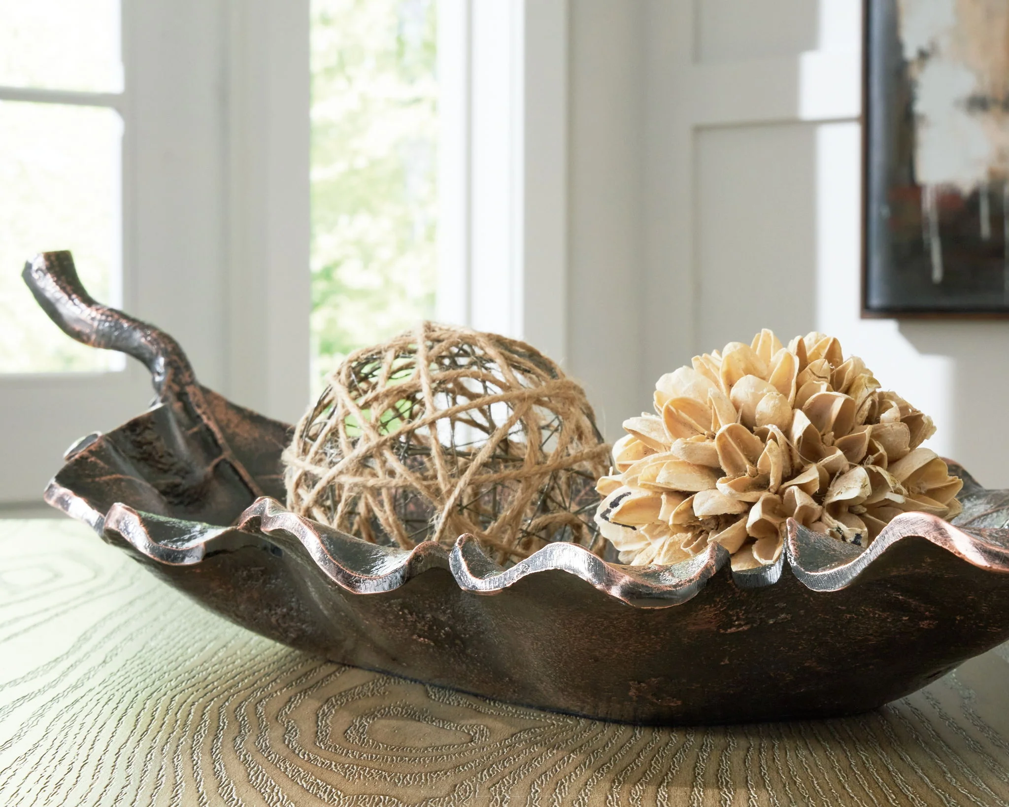 Avermund - Sculpture - Antique Copper Finish - Image 2