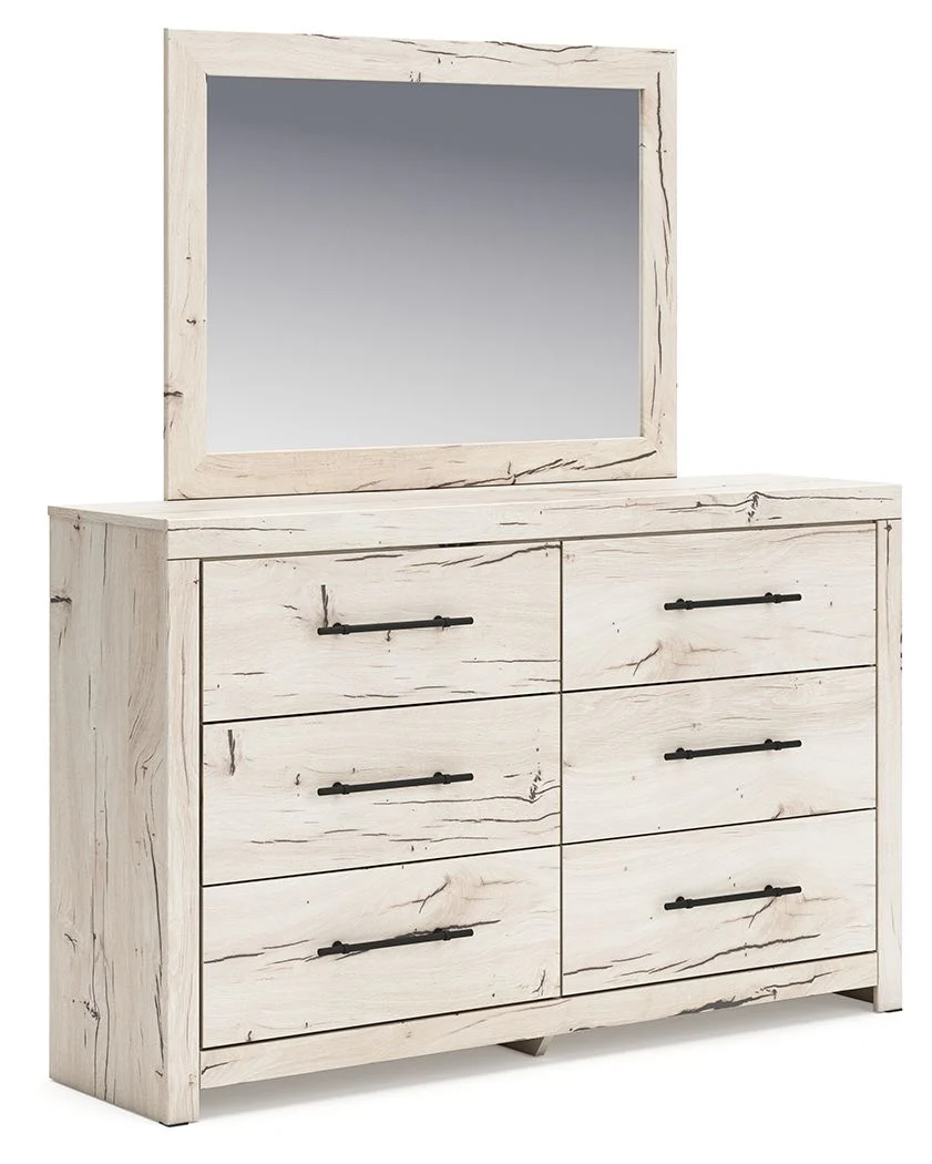 Lawroy - Dresser And Mirror - Light Natural - Image 1