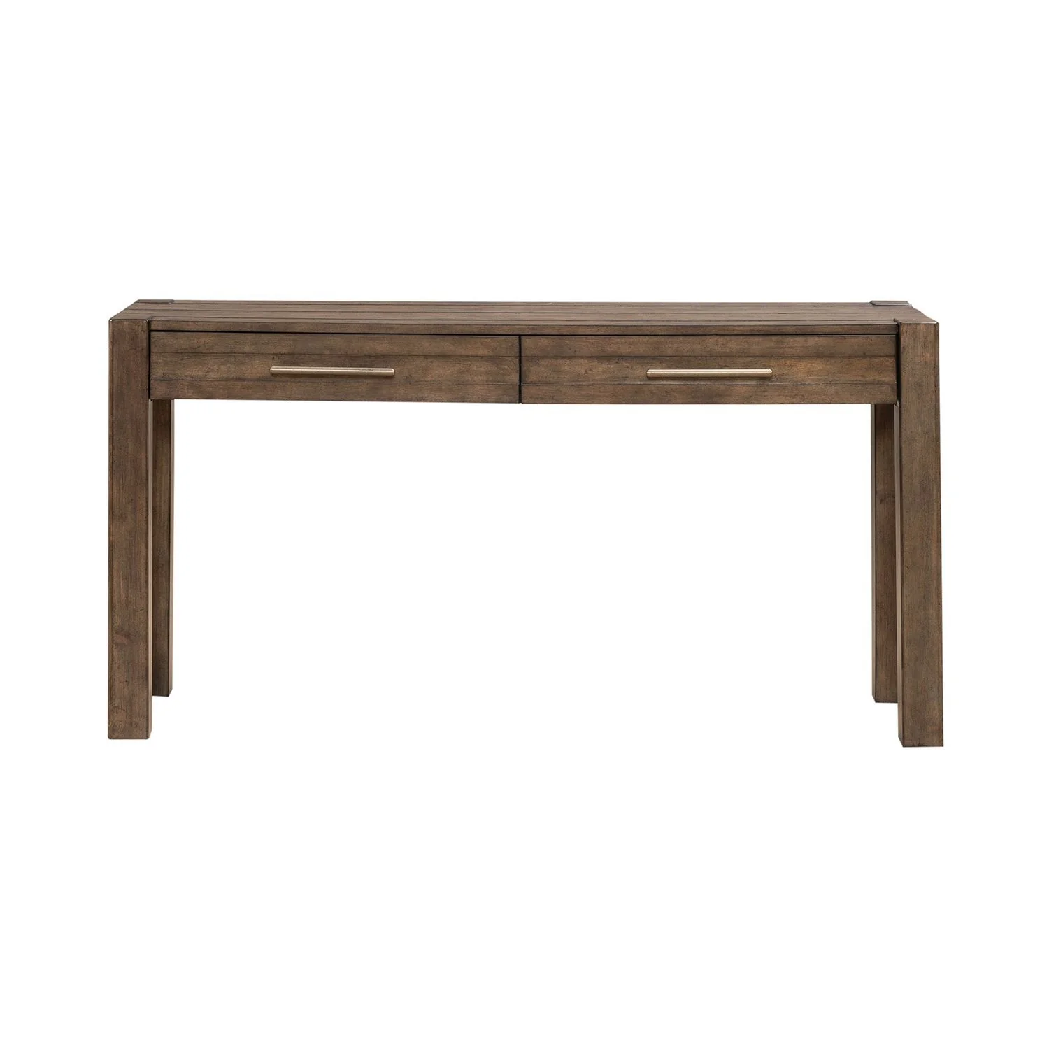 Broadmore - Console Table - Cobblestone Brown - Image 2