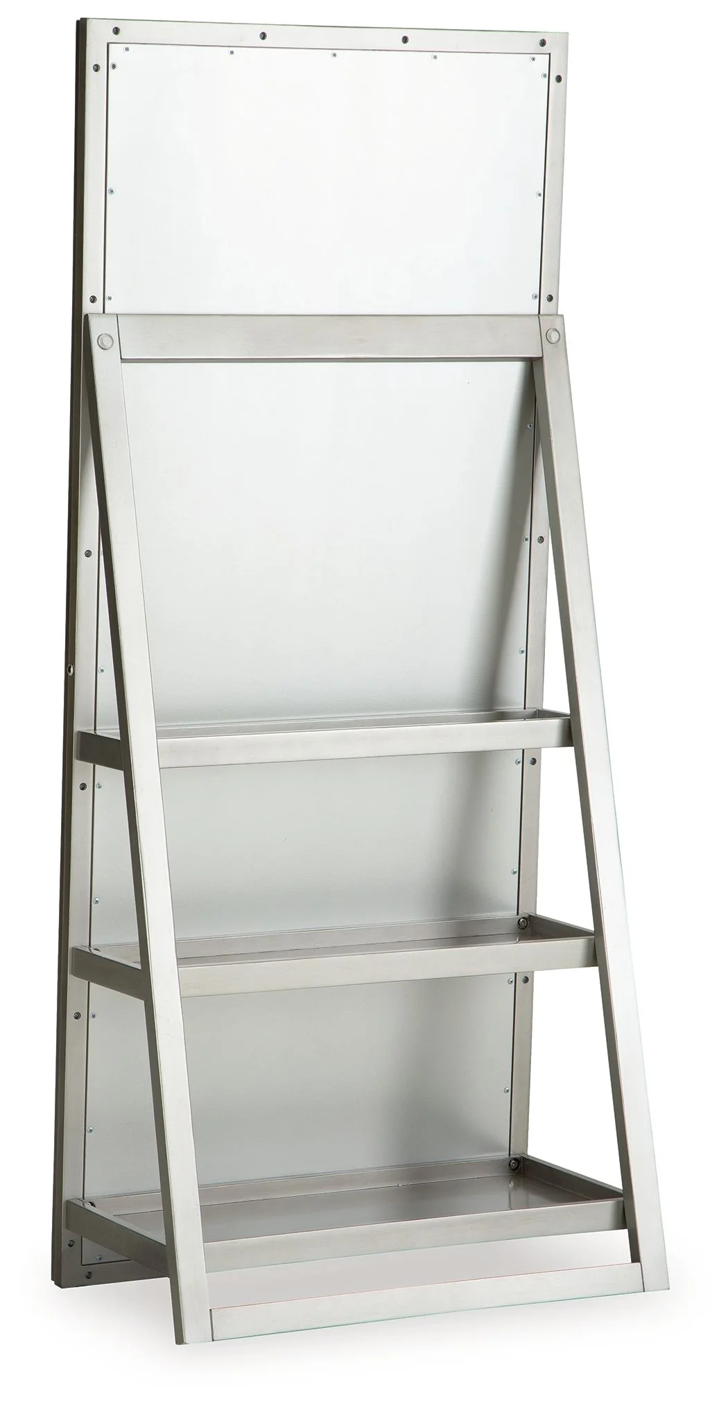 Evesen - Floor Standing Mirror With Storage - Champagne - Image 3