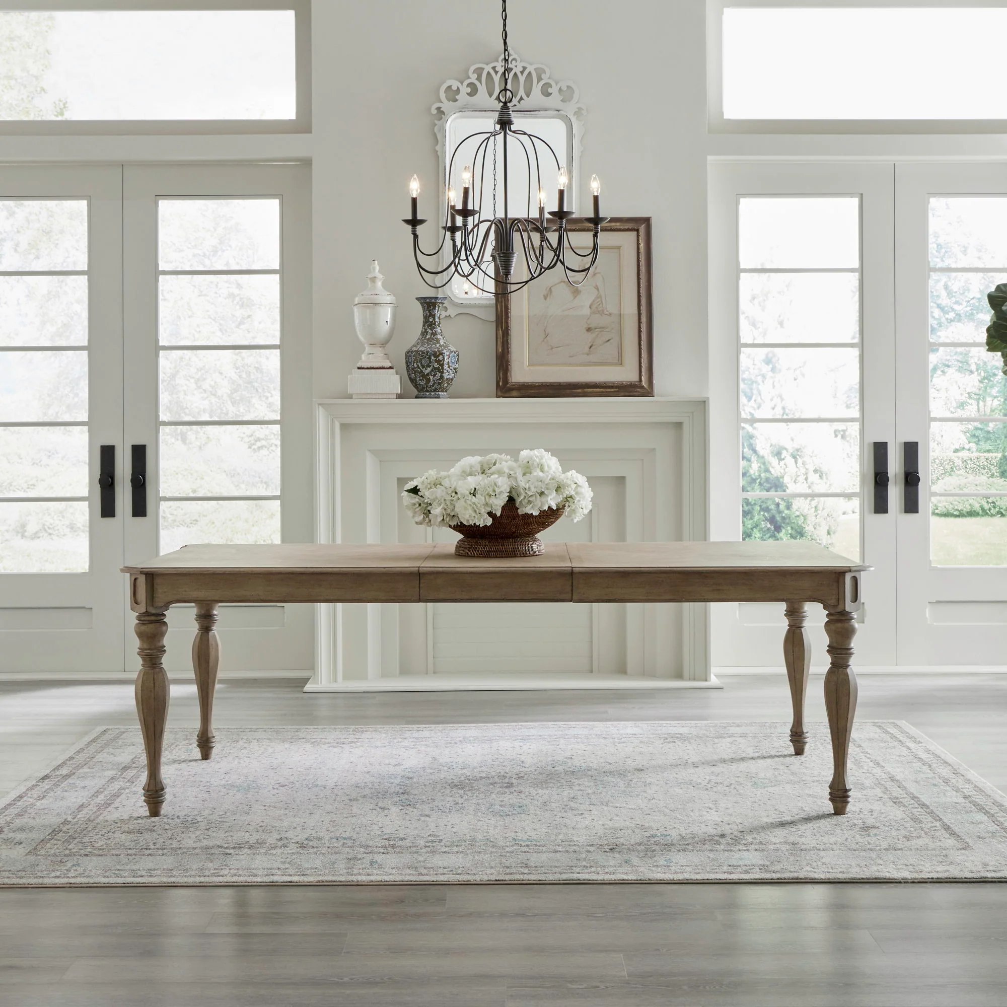 Magnolia Manor - Rectangular Leg Table - Image 2