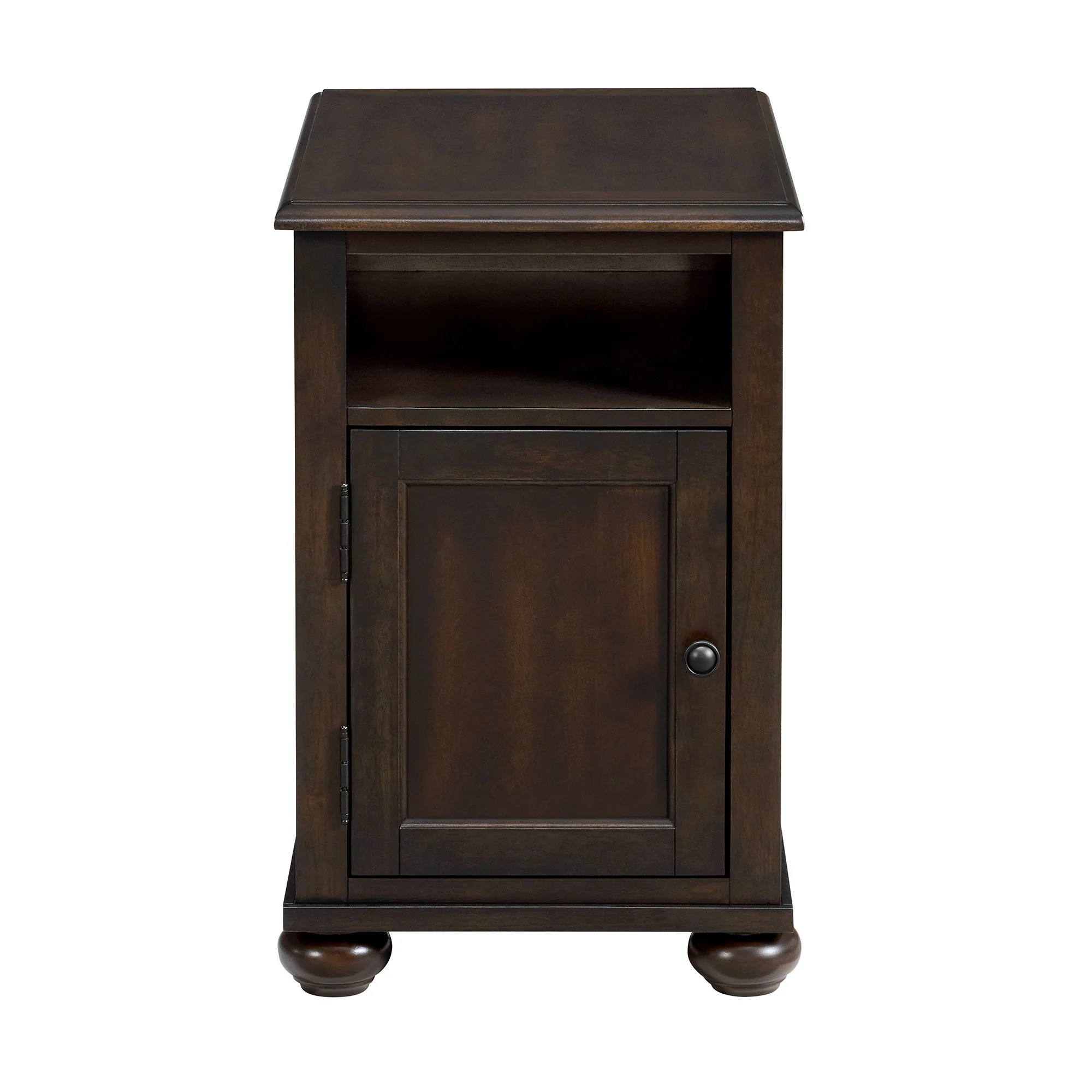Wagner - Chairside Table With USB - Cherry - Image 2