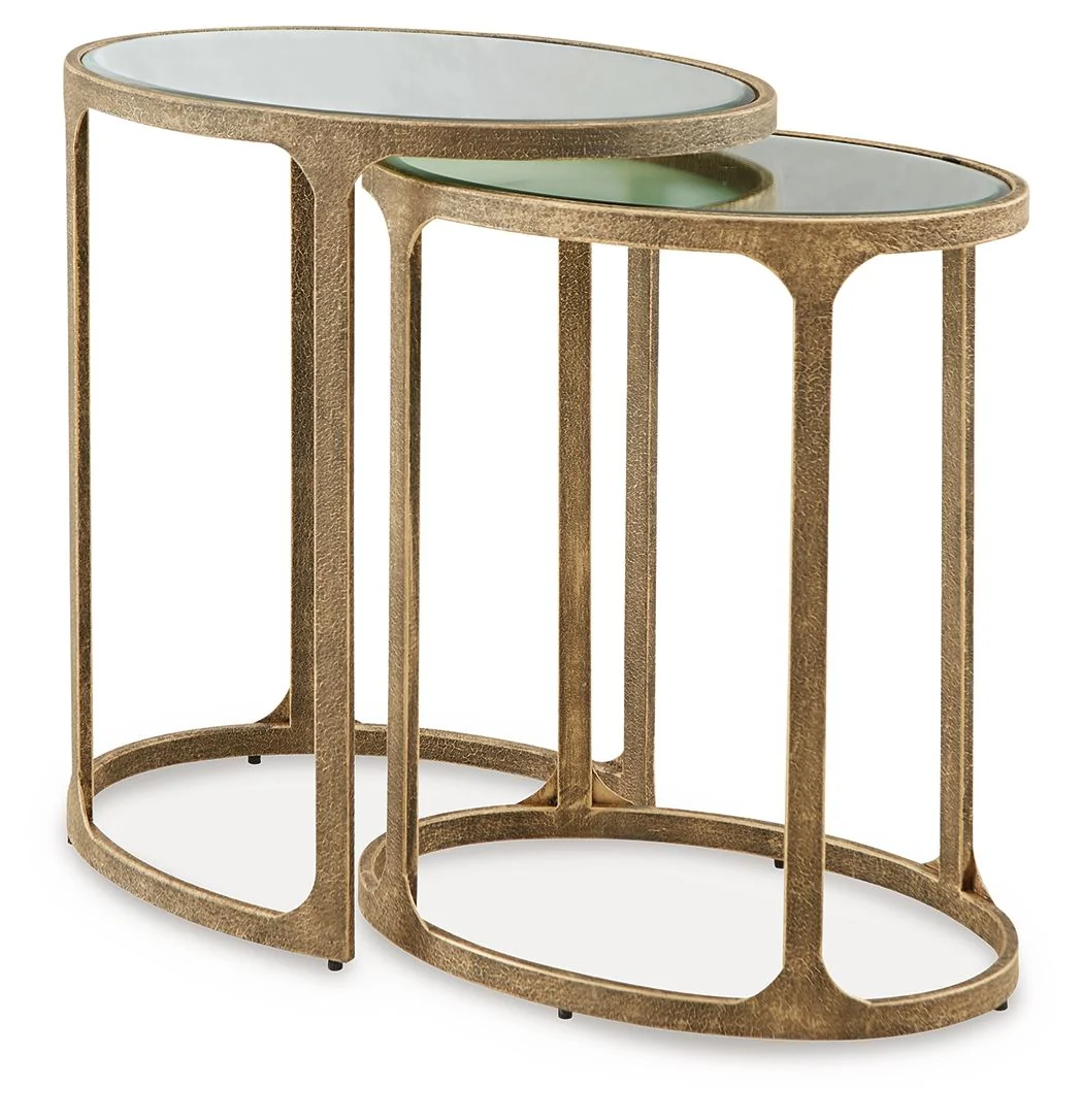 Irmaleigh - Accent Table Set (Set of 2) - Antique Black - Image 2