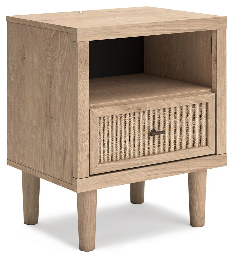 Cielden – One Drawer Night Stand – Two-Tone
