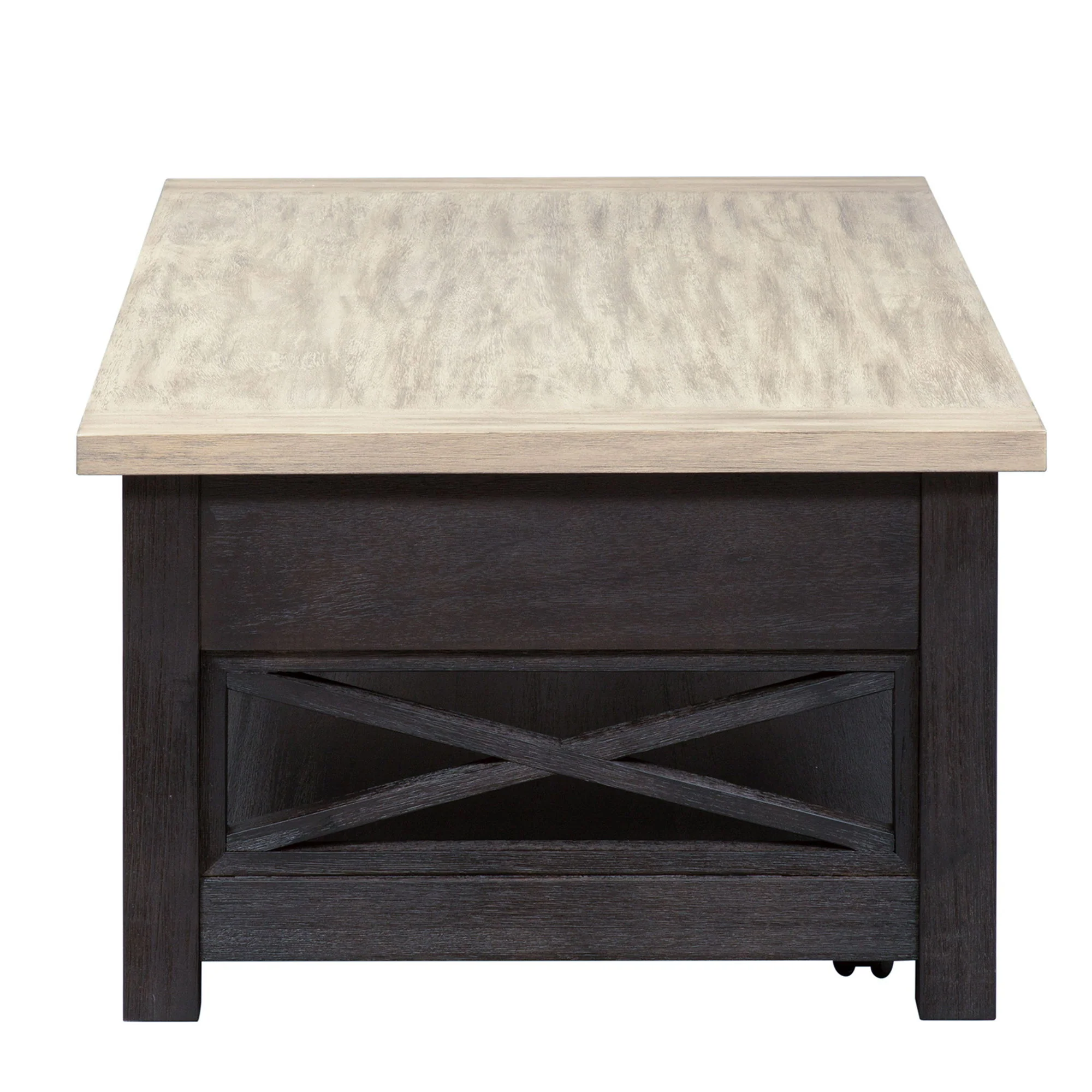Heatherbrook - Lift Top Cocktail Table - Charcoal & Ash - Image 2