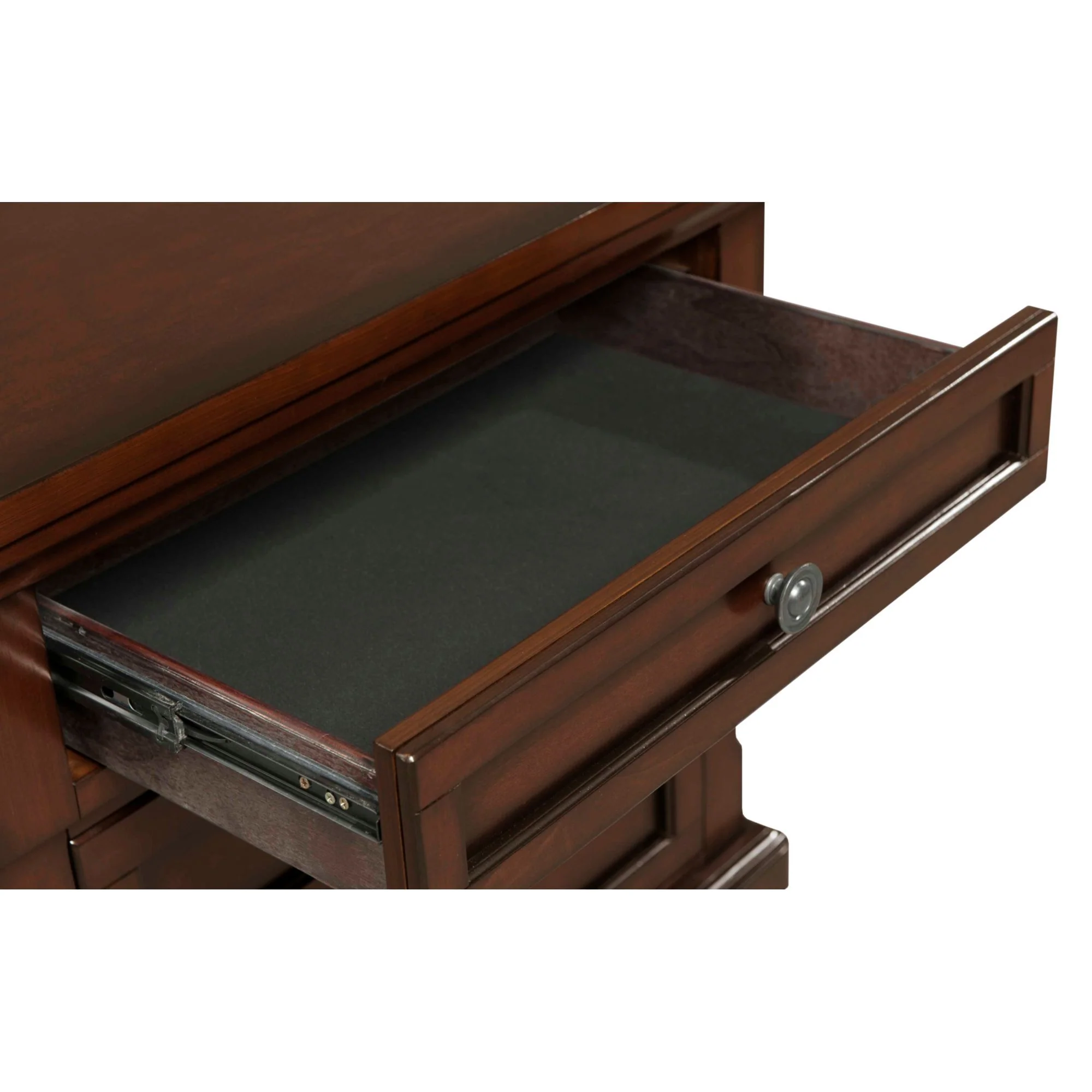 Kingston - Nightstand With Power - Walnut - Image 2