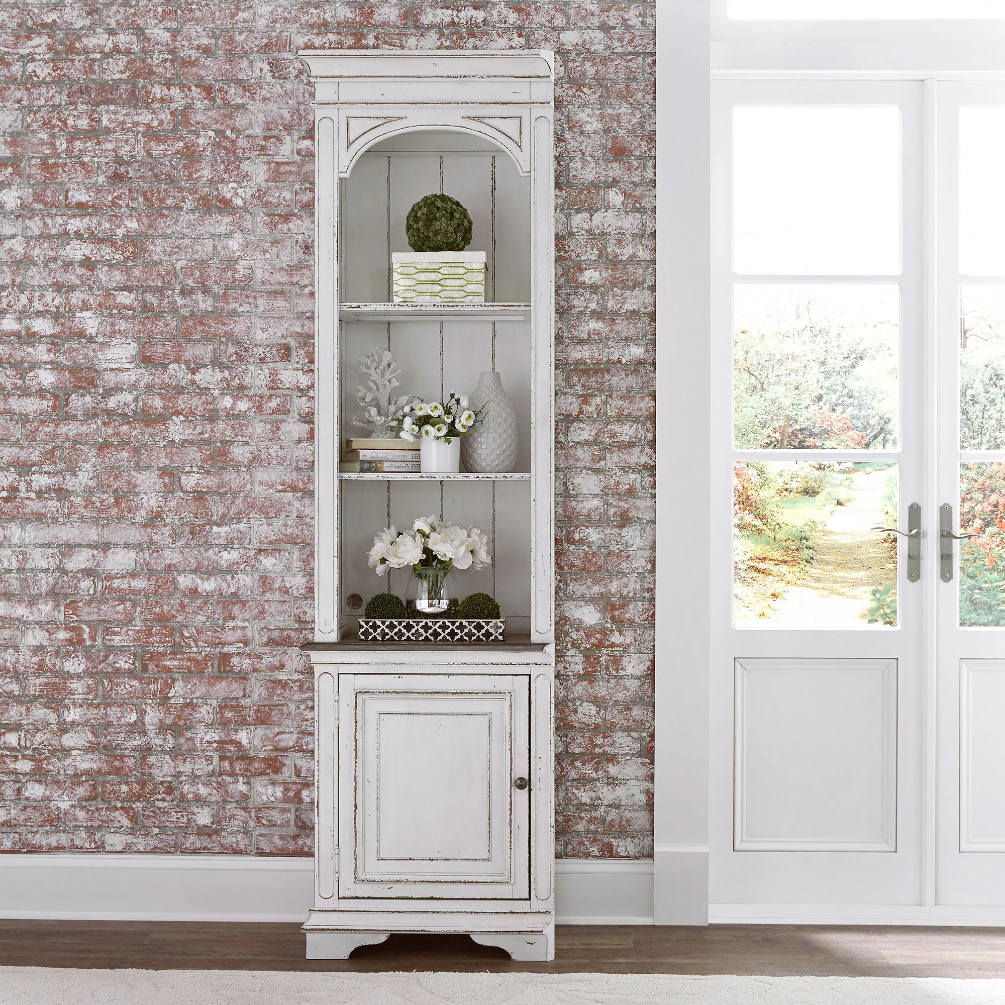 Magnolia Manor - Left Pier - Antique White - Image 1
