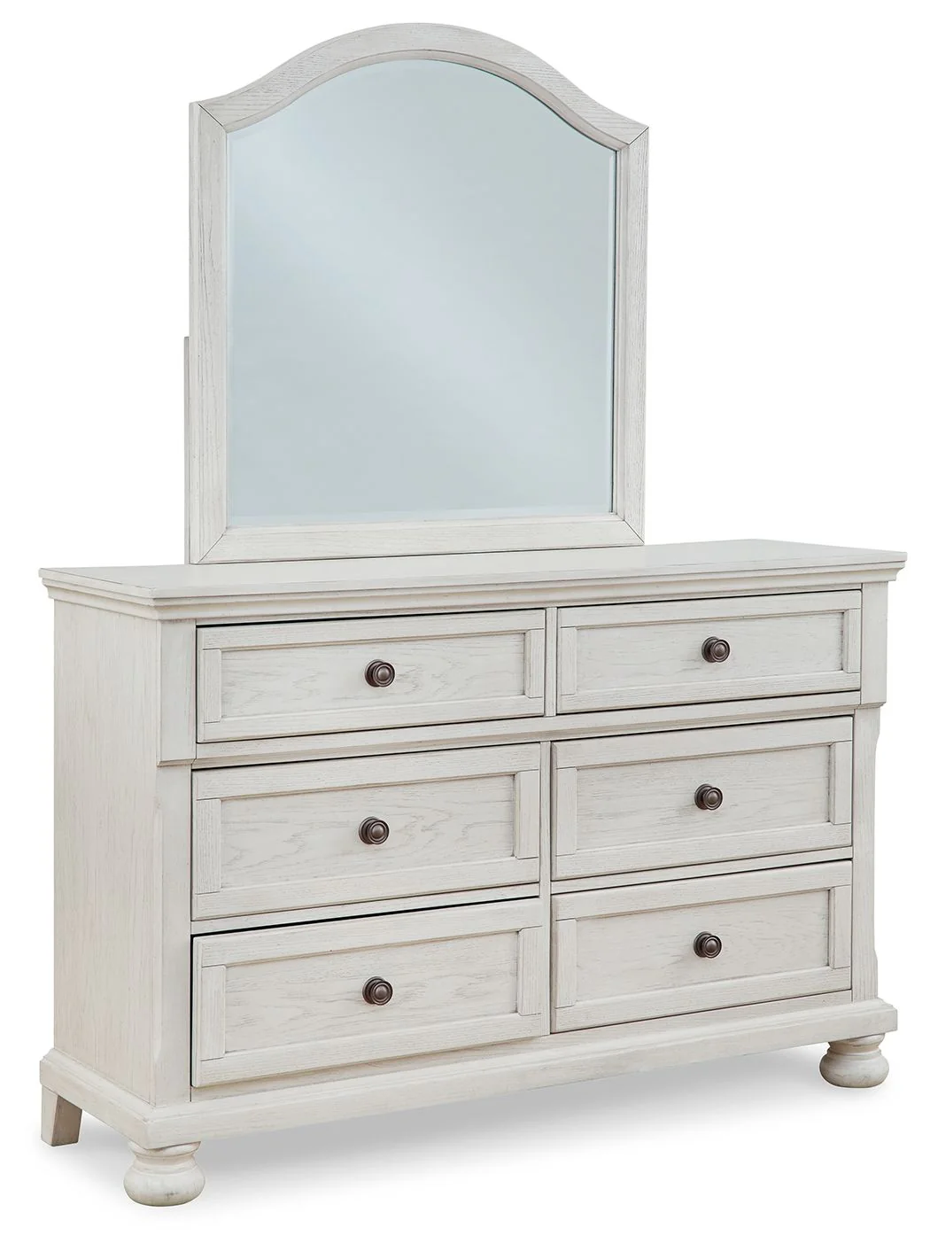 Robbinsdale – Dresser, Mirror – Youth – Antique White